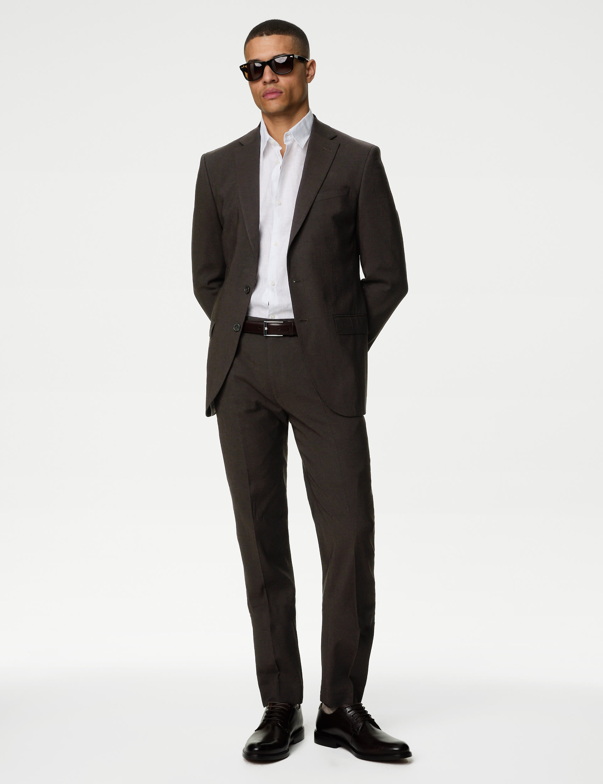 Tailored Fit Italian Linen Miracle™ Suit Jacket 6 of 8