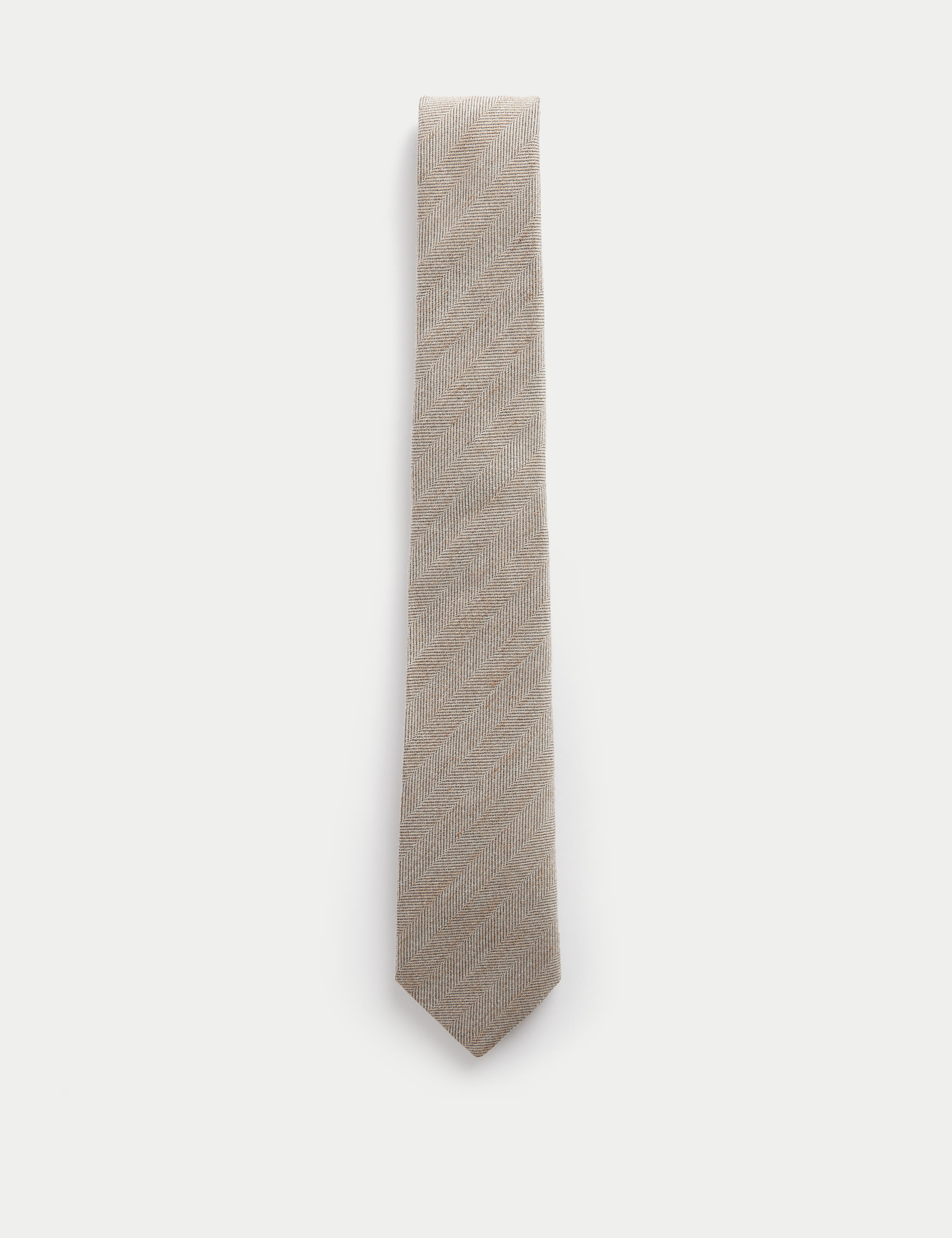 Herringbone Silk Blend Tie 1 of 3