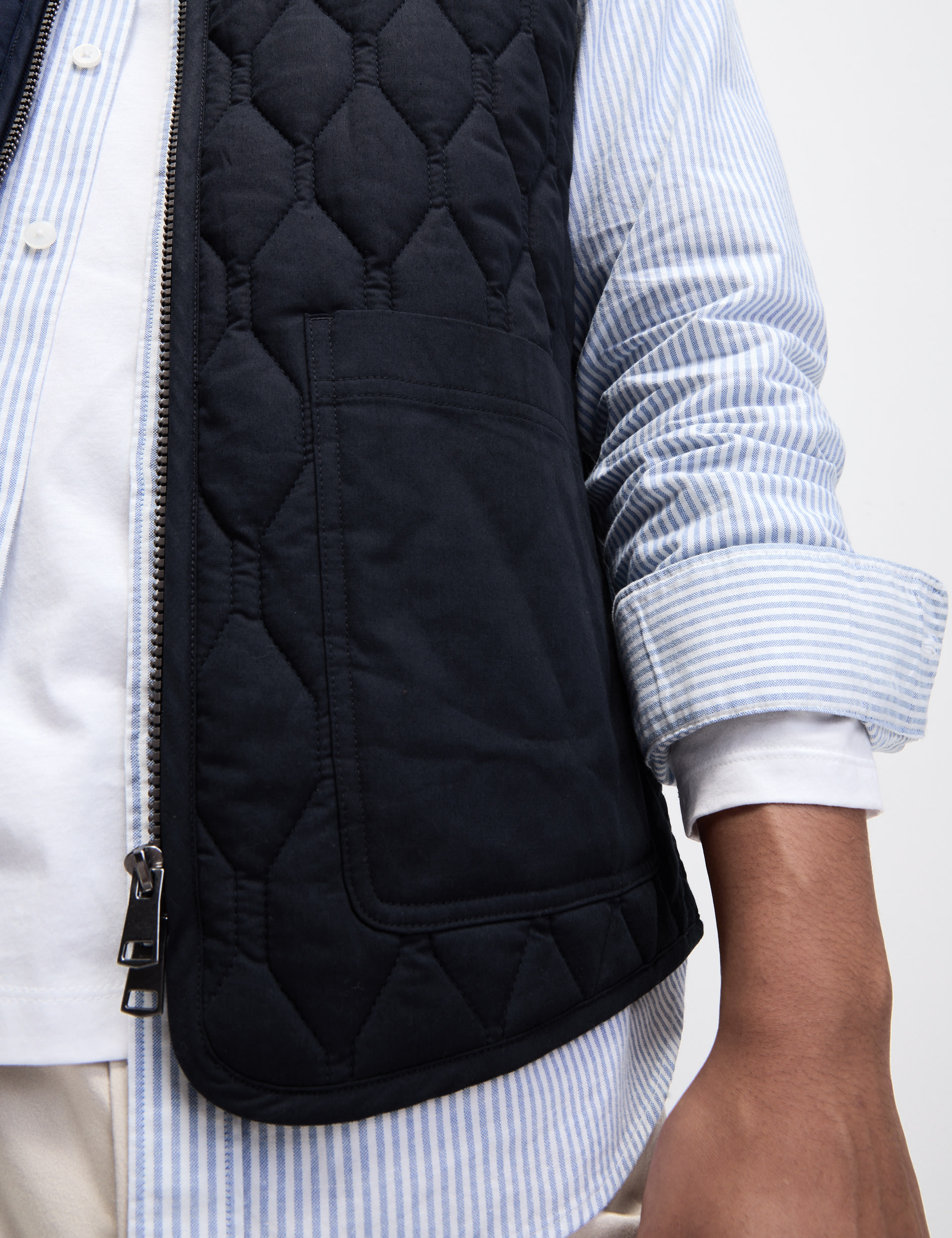 Pure Cotton Quilted Gilet with Stormwear™ 7 of 7