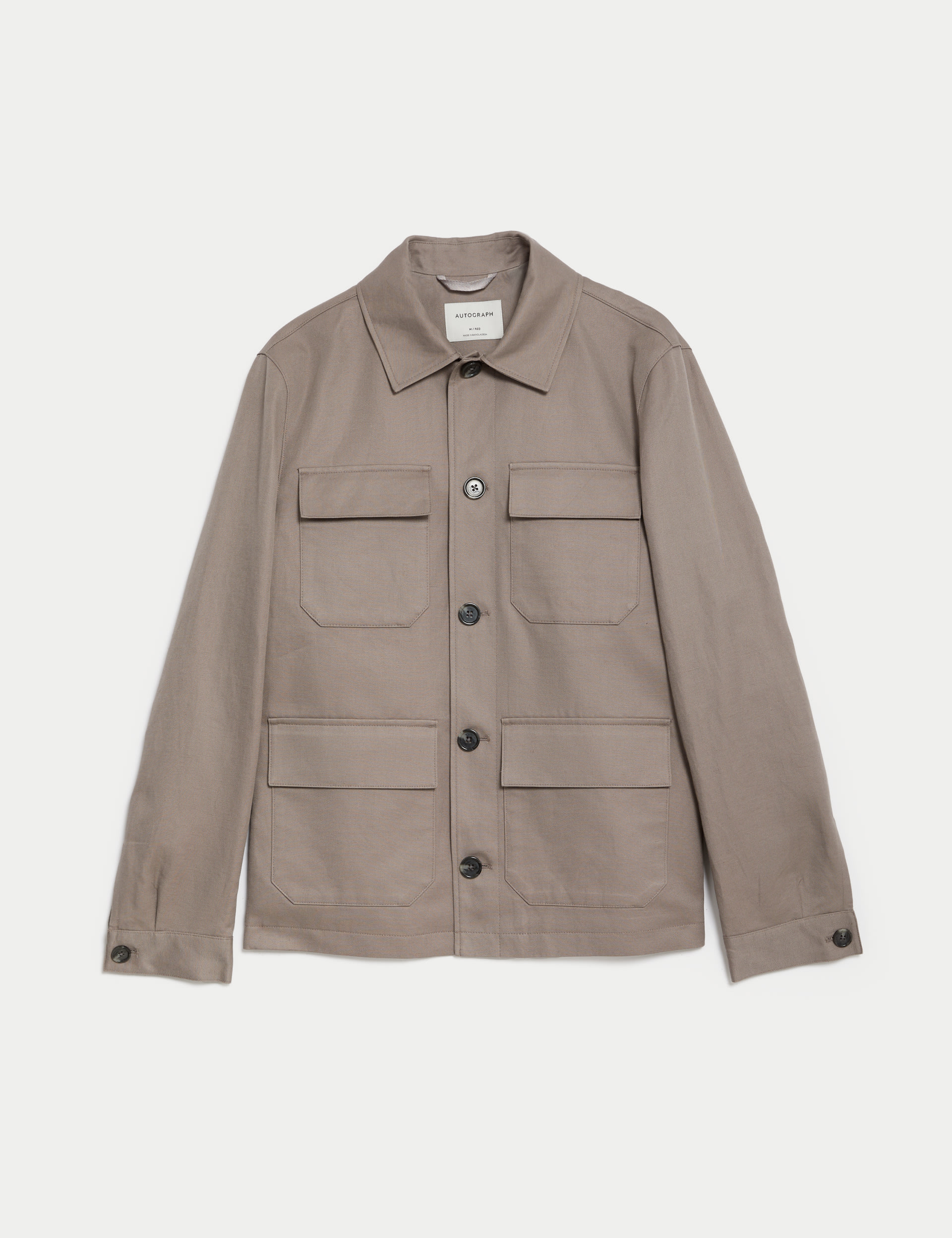 Linen Blend Safari Jacket 2 of 7