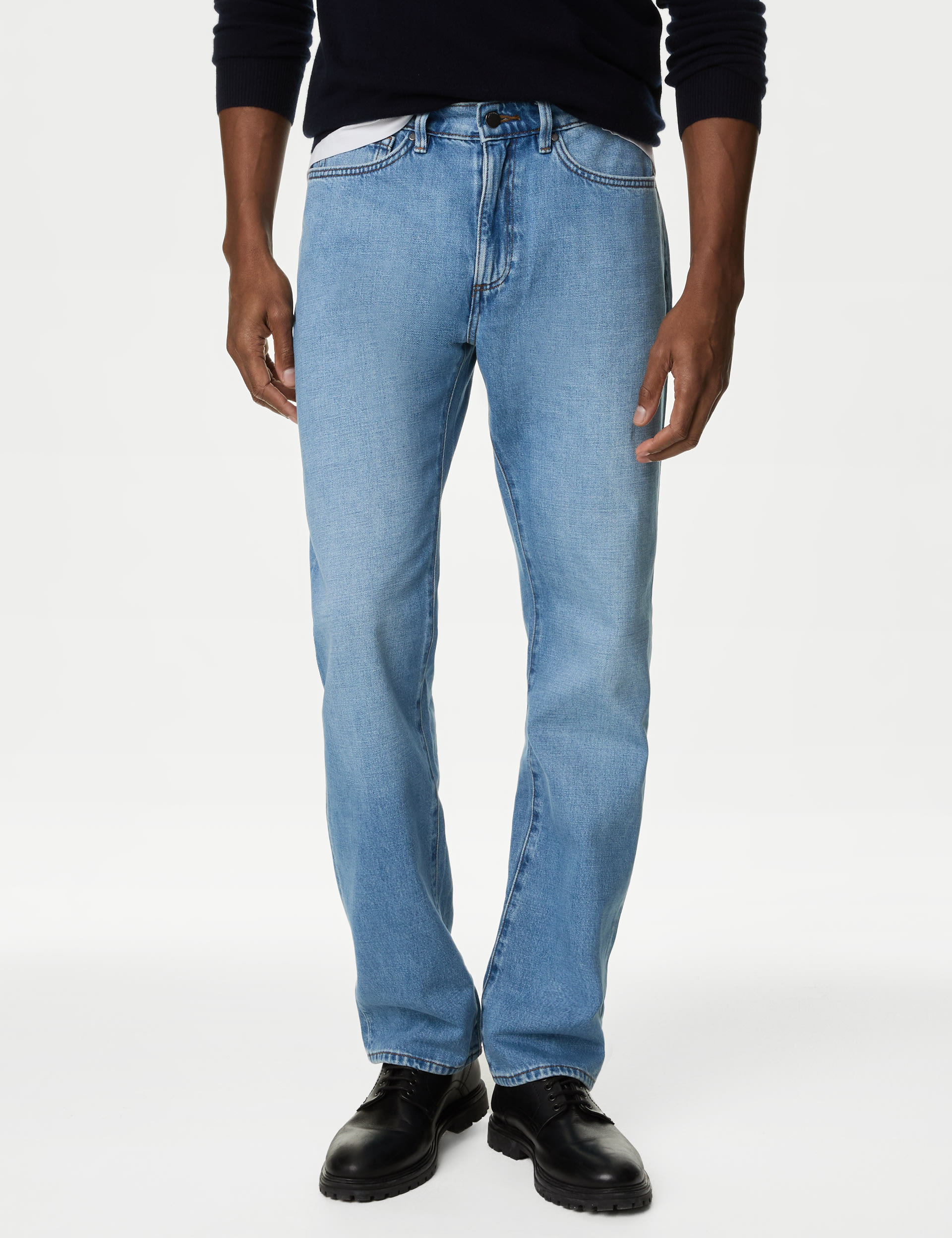 Straight Leg Soft Touch Jeans 4 of 8