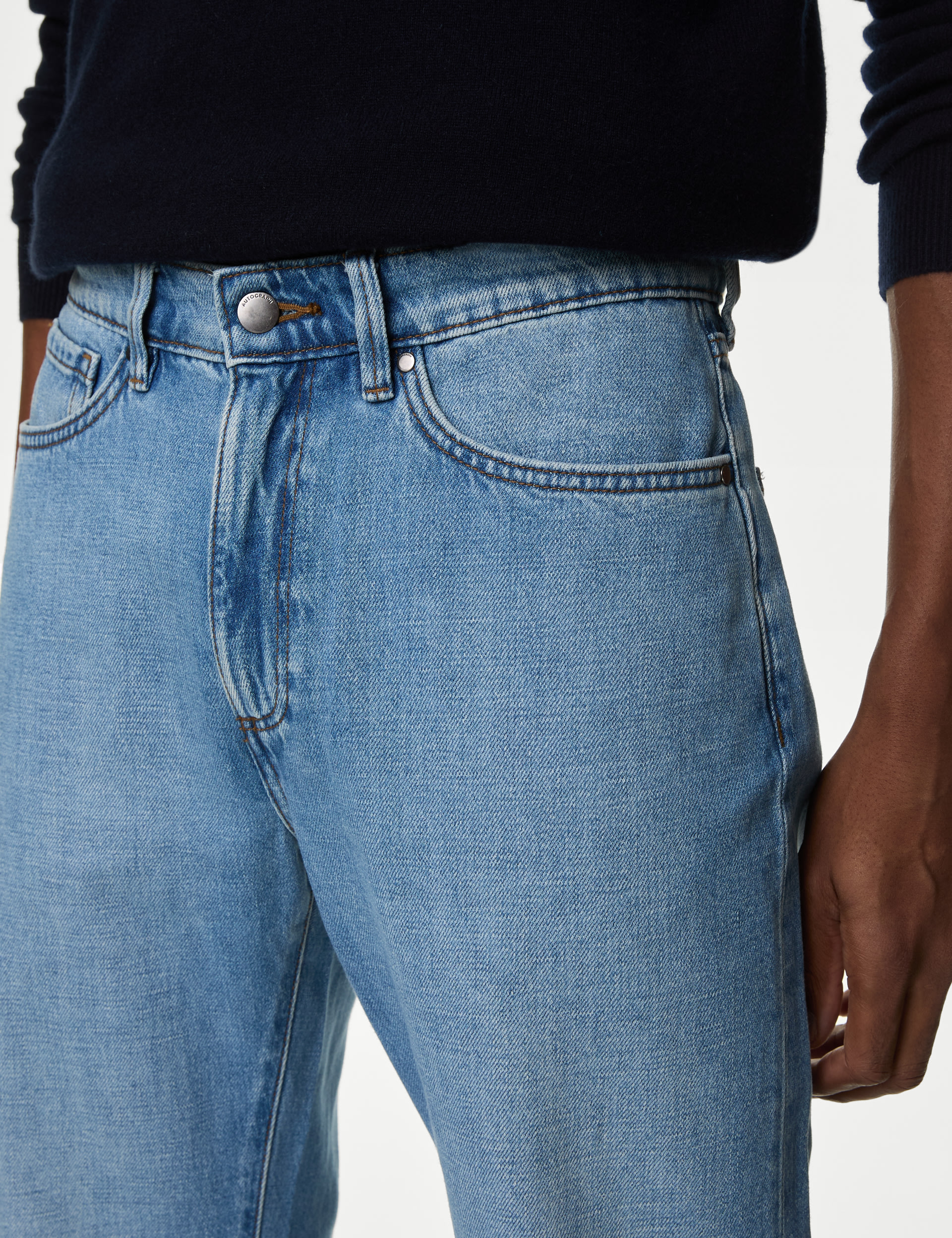 Straight Leg Soft Touch Jeans 8 of 8