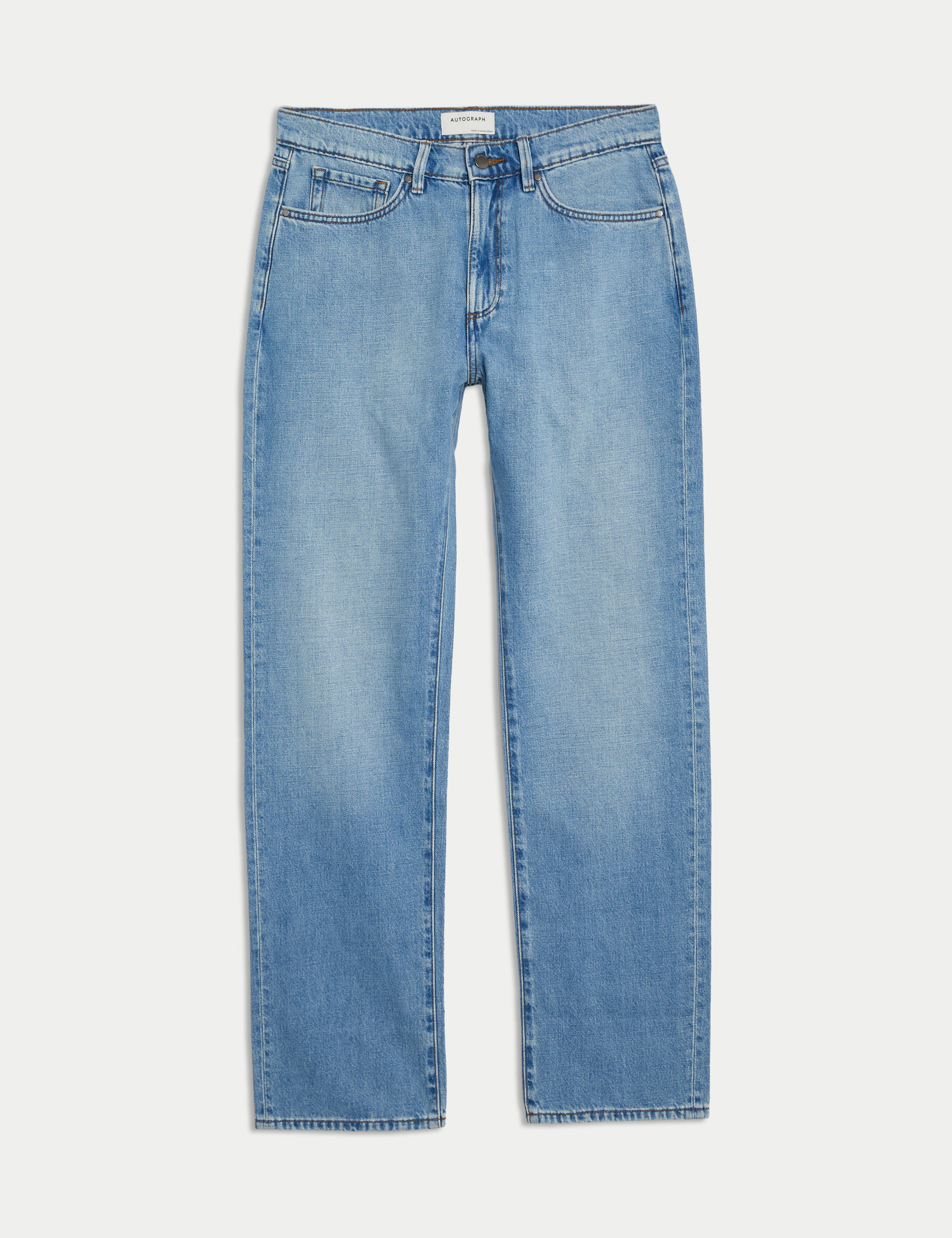 Straight Leg Soft Touch Jeans 3 of 8