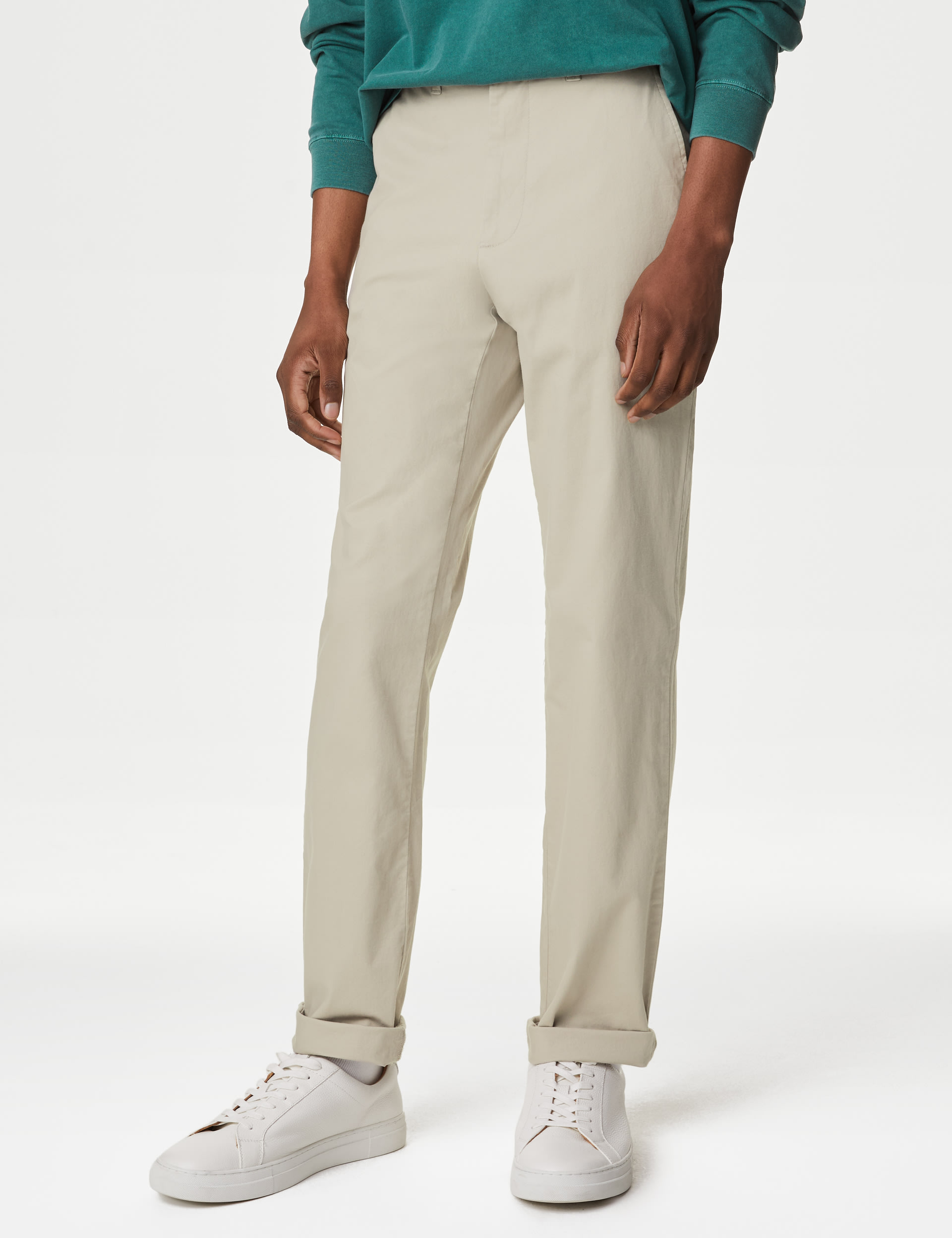 Regular Fit Stretch Chinos 1 of 6