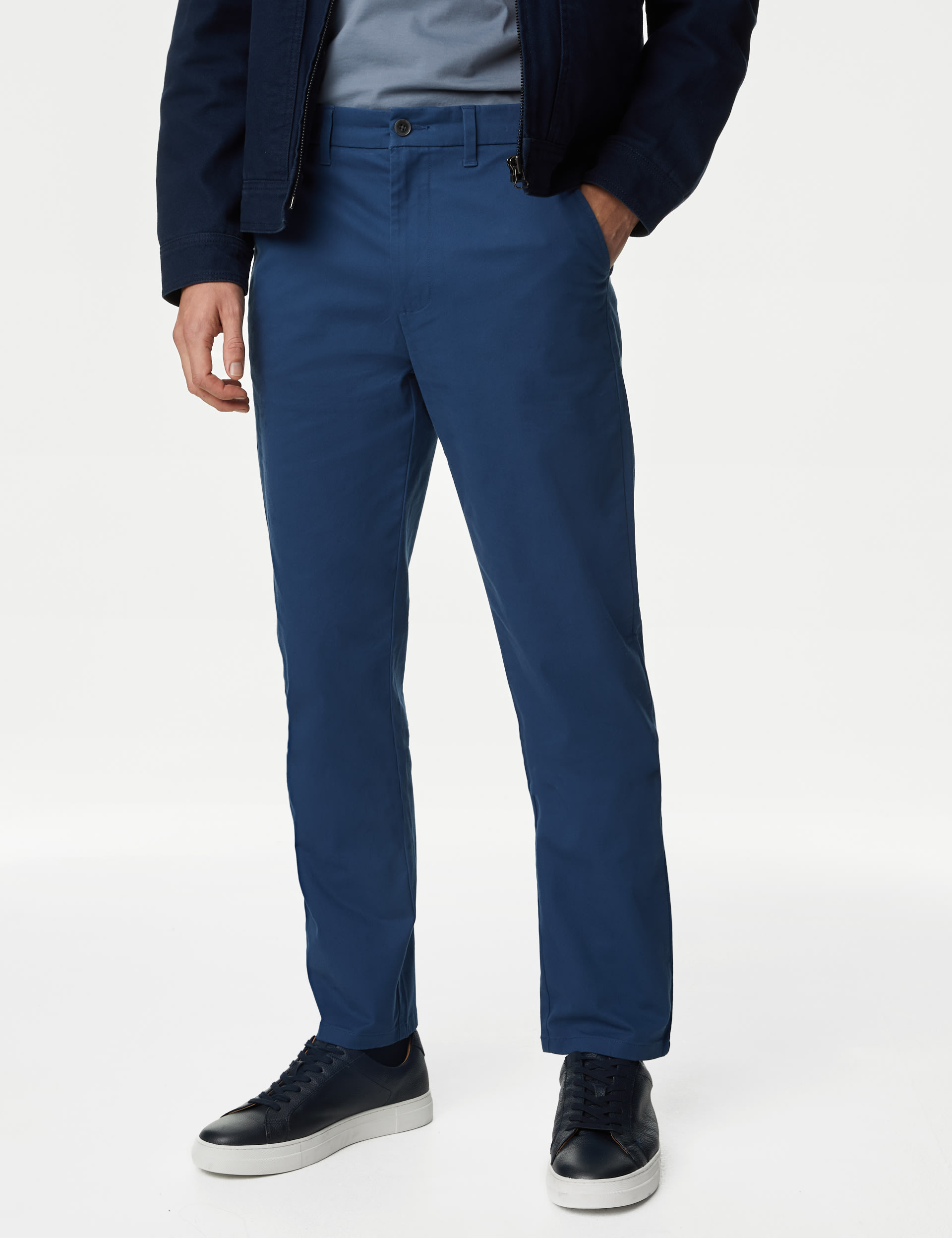 Regular Fit Stretch Chinos 1 of 5