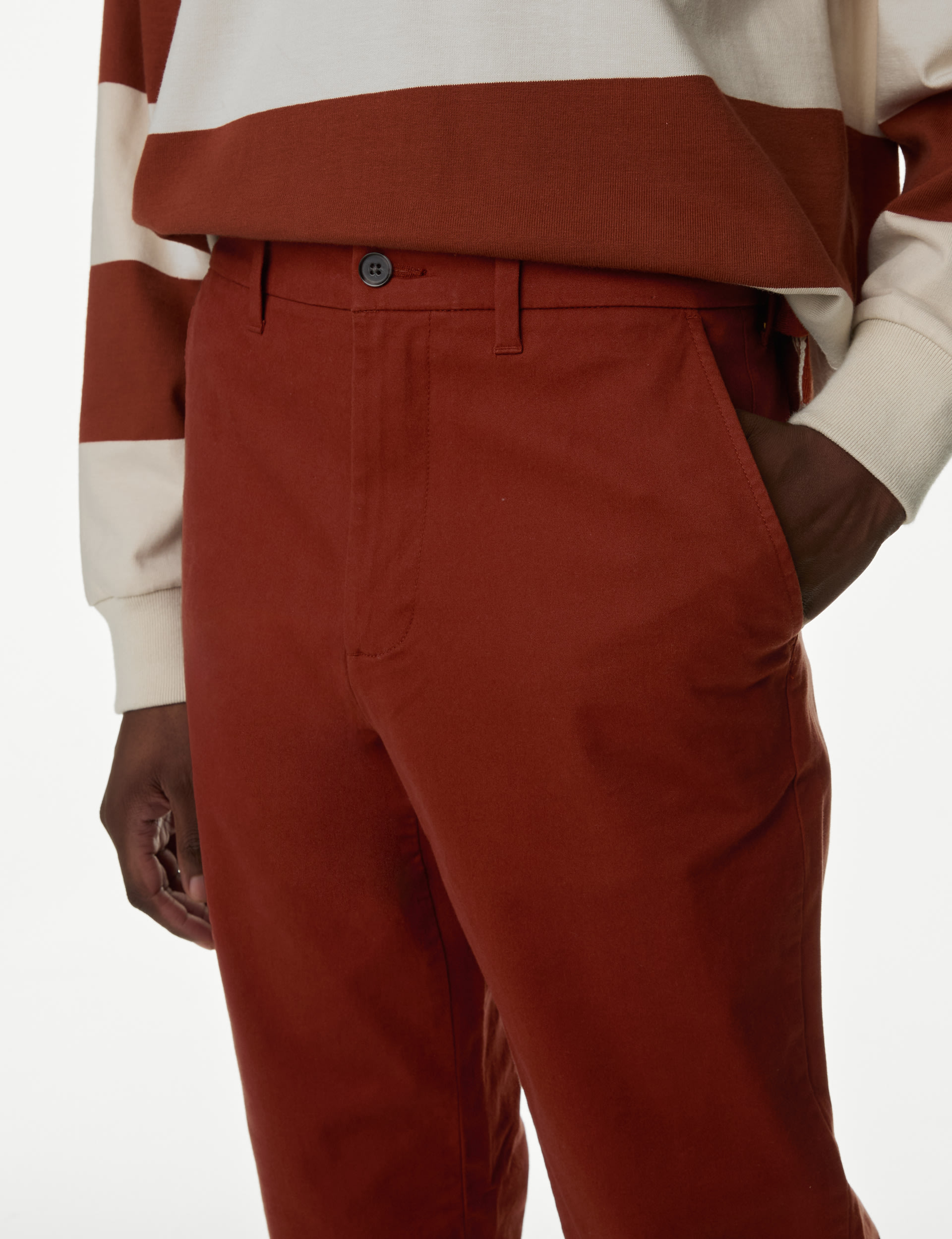 Regular Fit Stretch Chinos 4 of 5