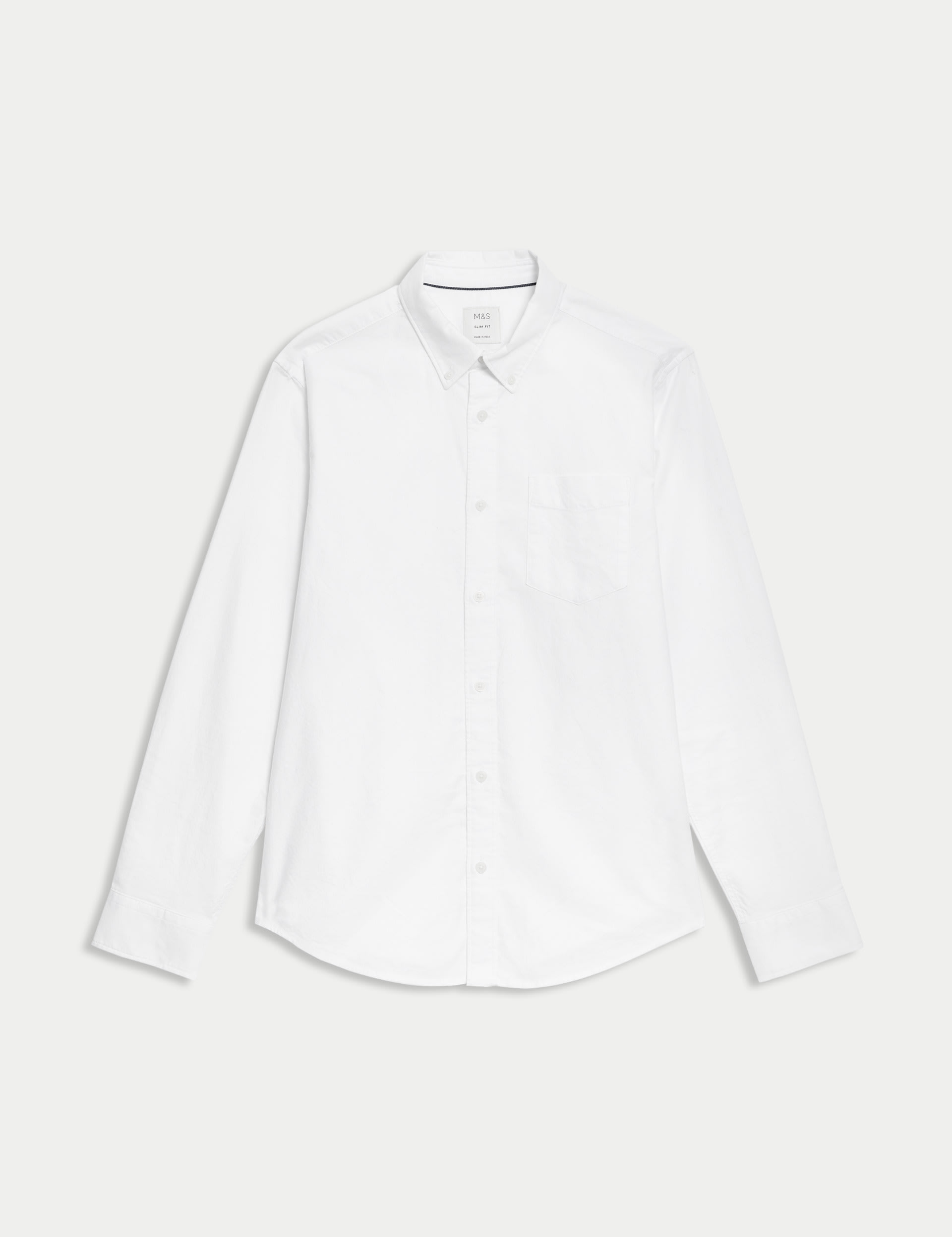 Slim Fit Pure Cotton Oxford Shirt 3 of 6