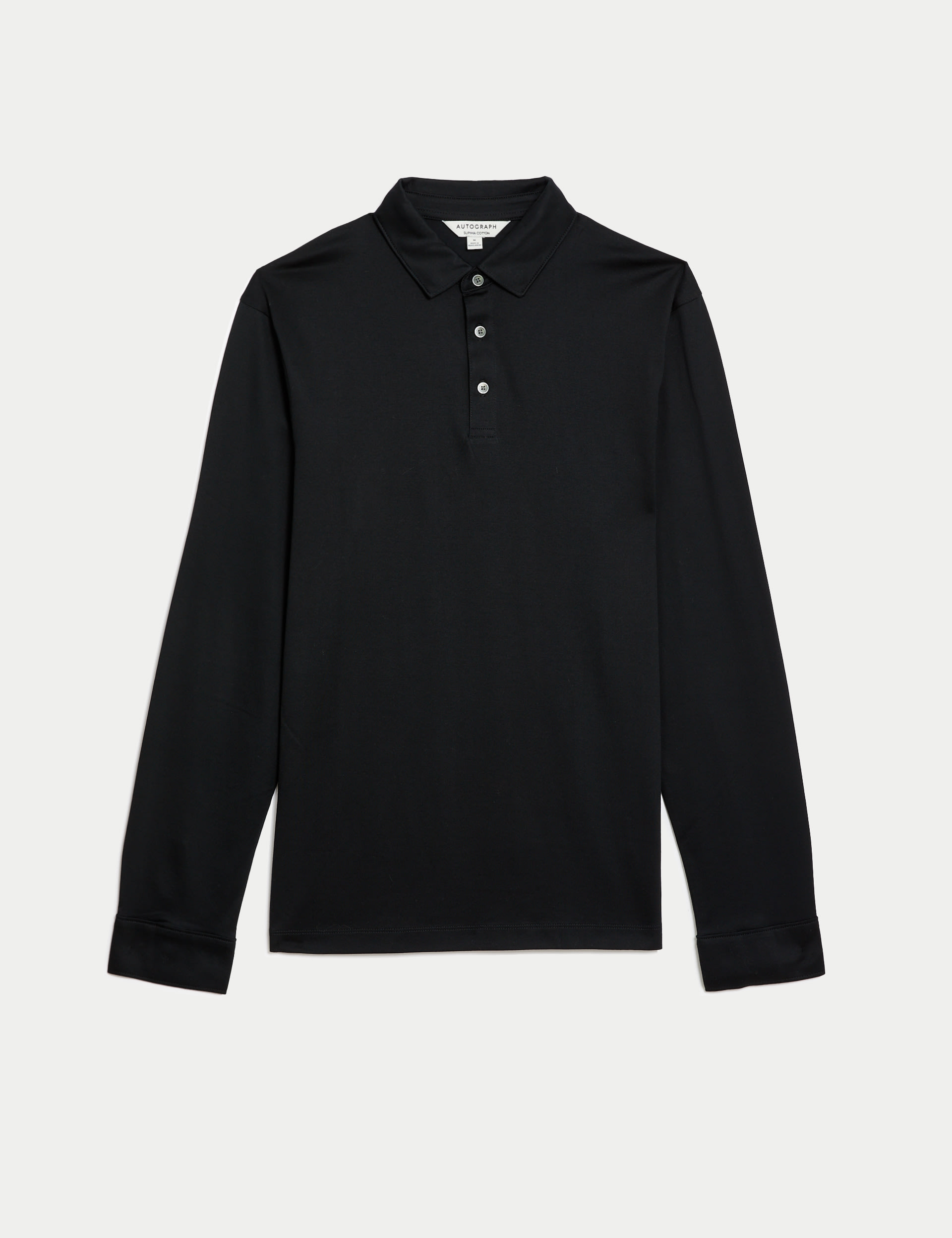Men's Casual Supima Cotton White Polo