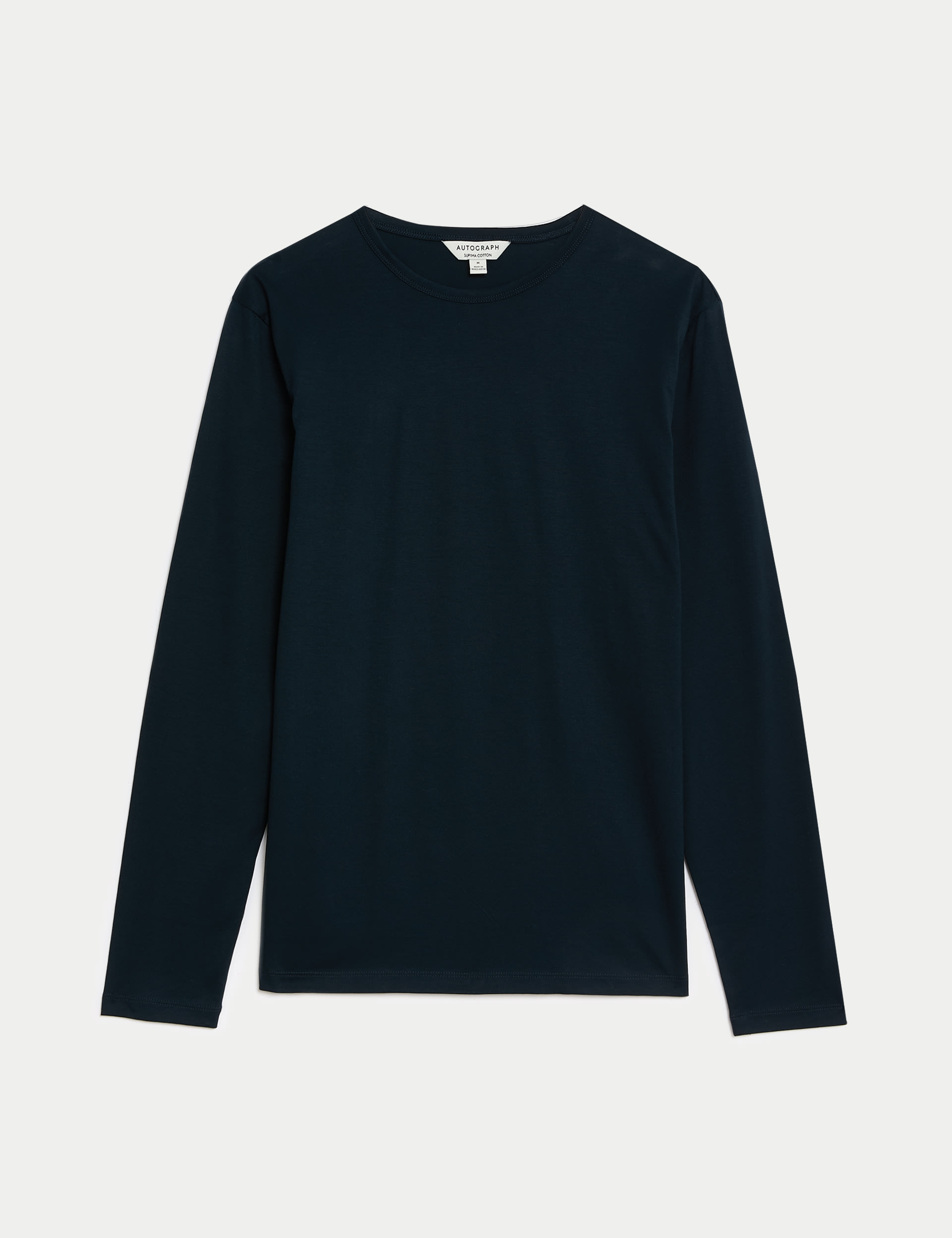 Pure Supima® Cotton Long Sleeve T-Shirt 2 of 5