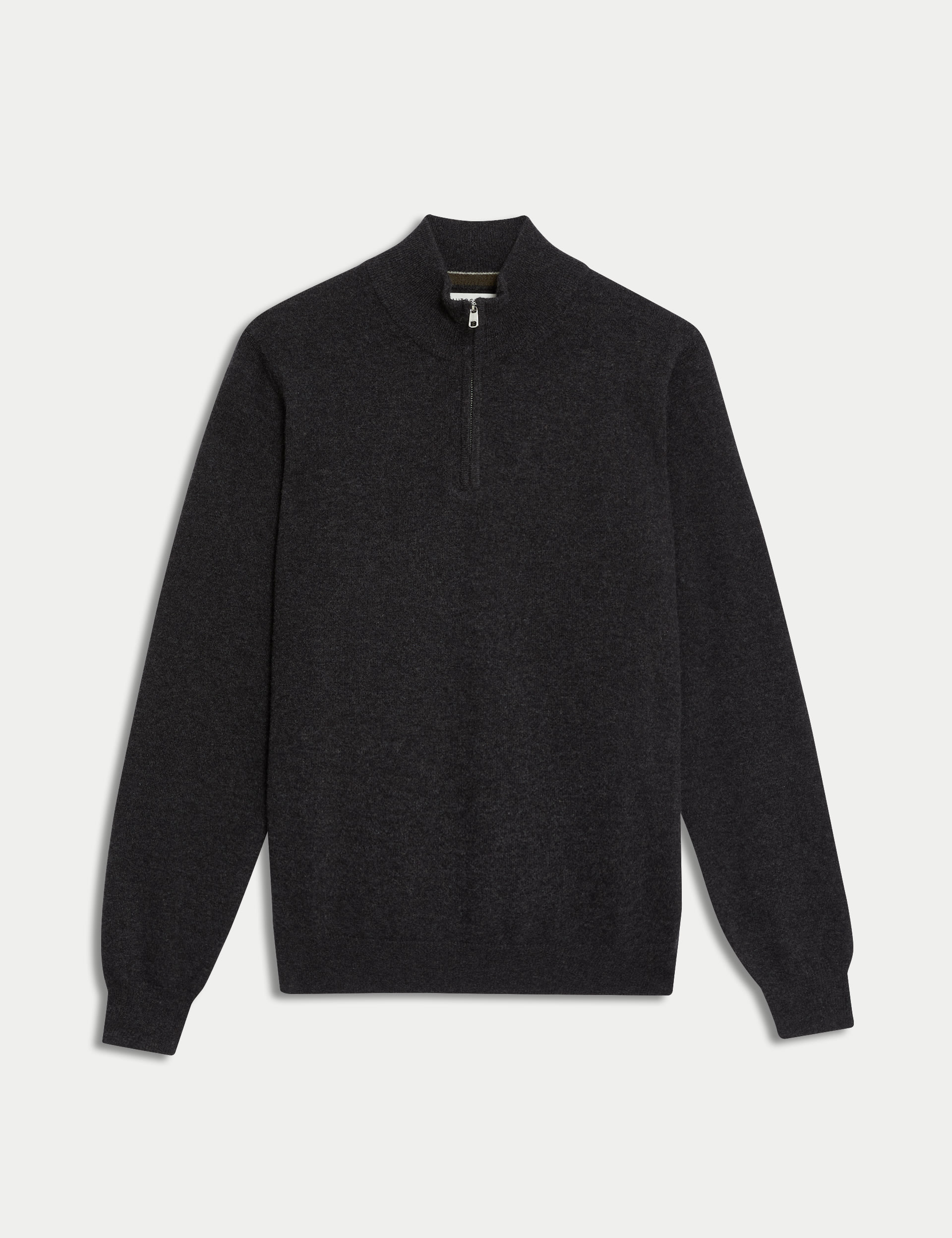 Pure Cashmere High Neck Zip Up Jumper 1 of 1