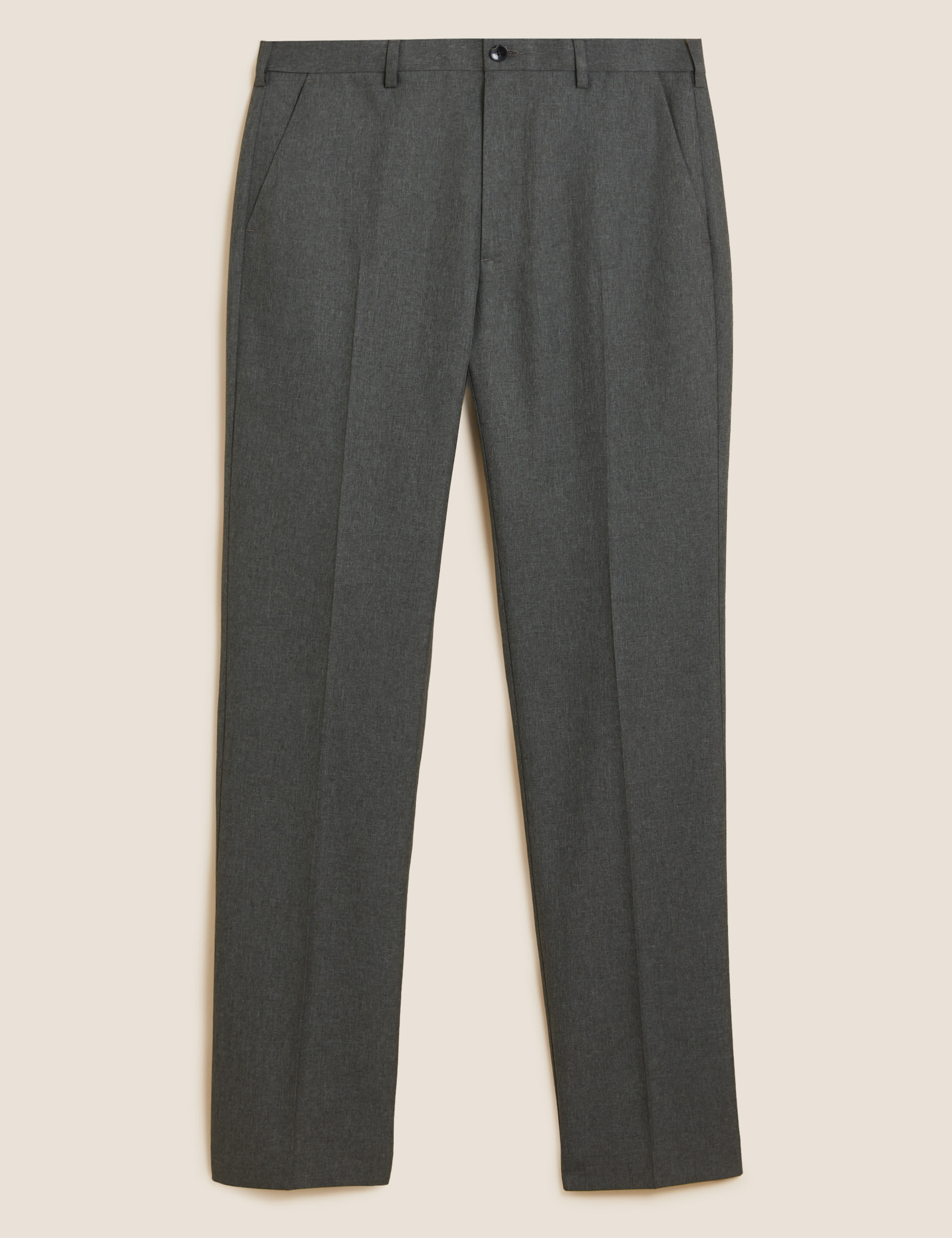 Big & Tall Regular Fit Trousers with Active Waist 7 of 7