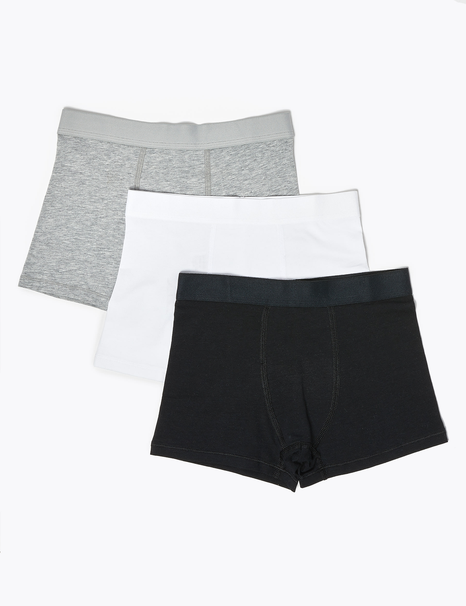 5pk Cotton Rich Trunks (2-16 Yrs) 2 of 2