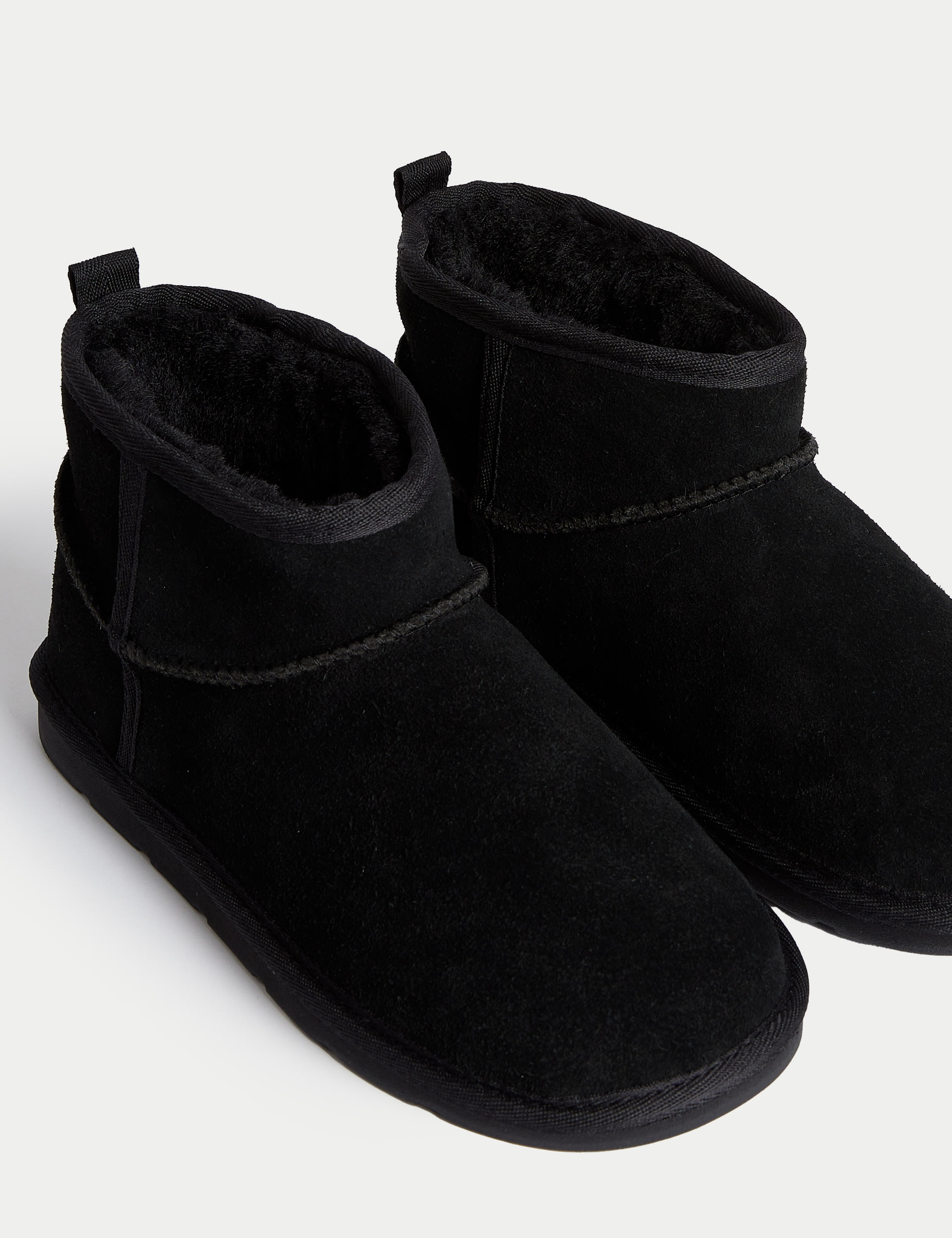 Kids' Suede Ankle Boots (4 Small 6 Large) M&S Collection M&S