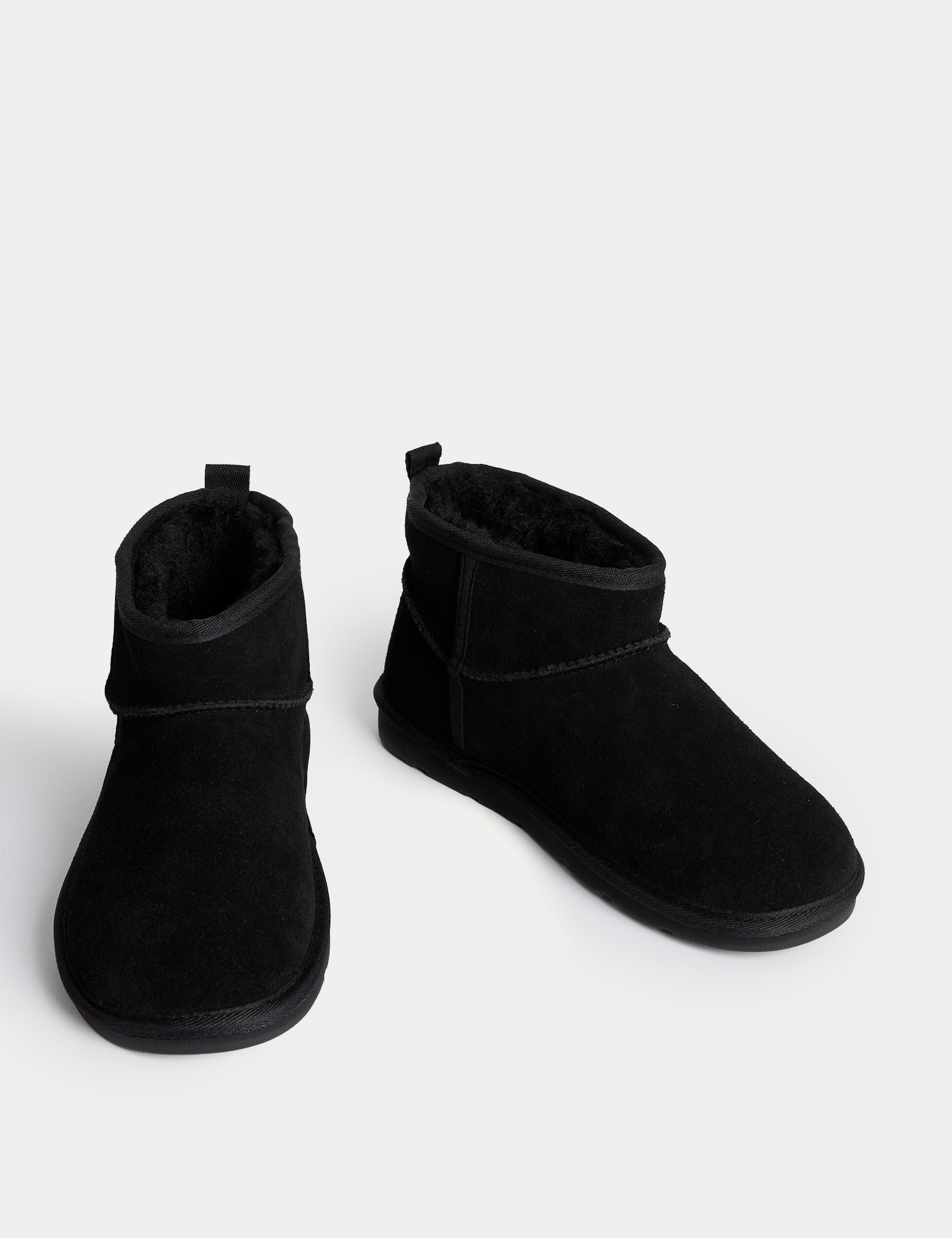 Kids' Suede Ankle Boots (4 Small 6 Large) M&S Collection M&S