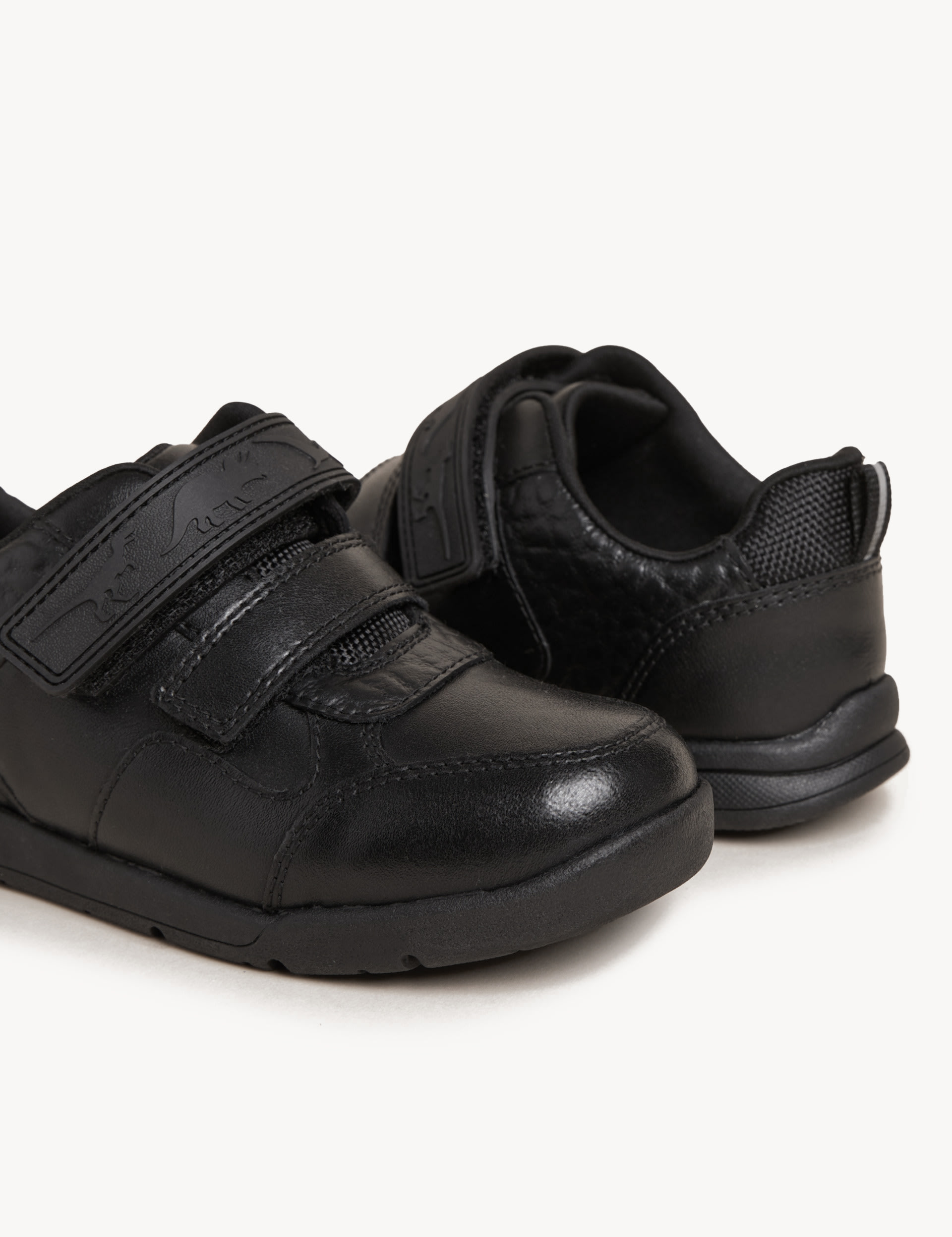 Kids' Leather School Shoes (8 Small - 2 Large) 3 of 5
