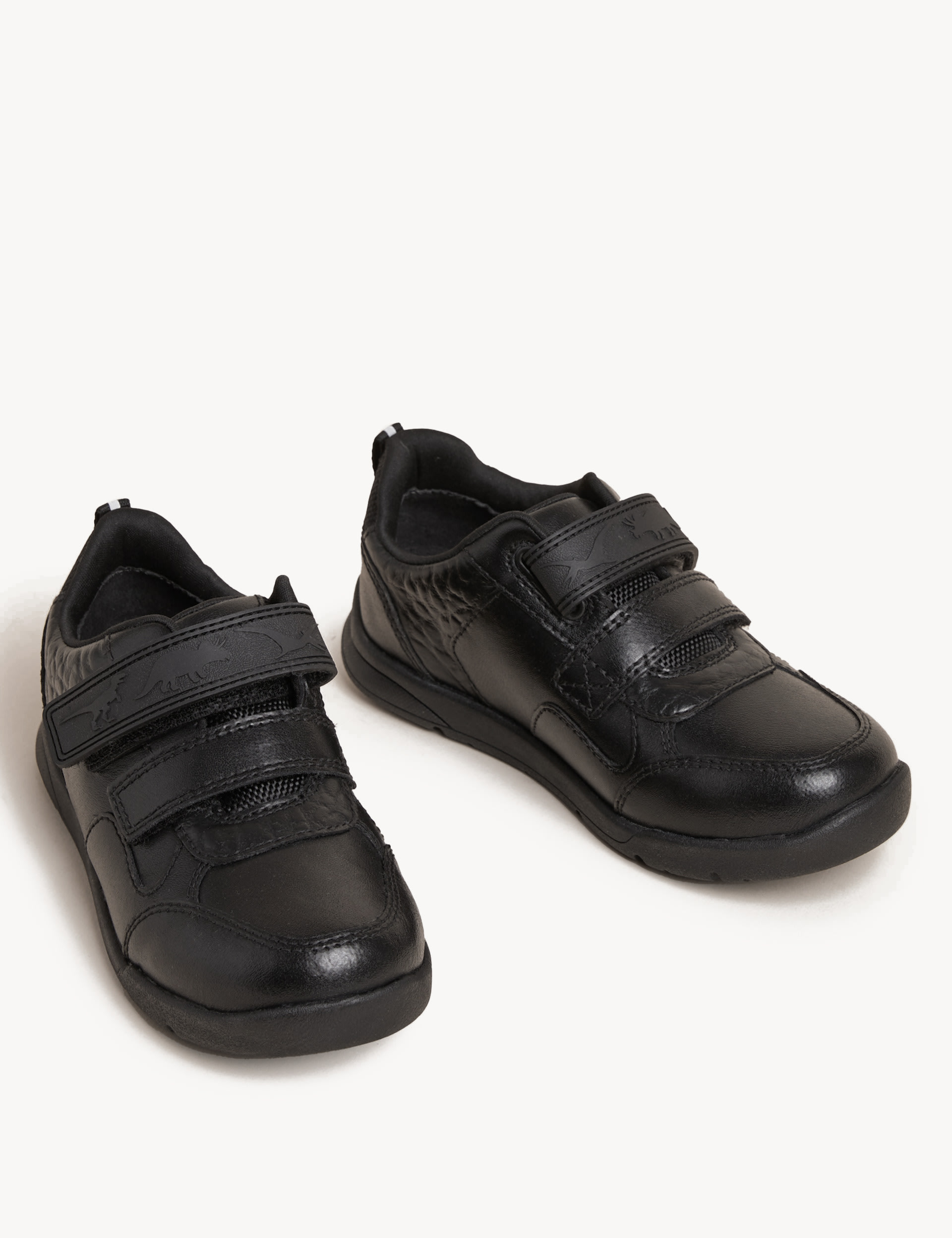 Kids' Leather School Shoes (8 Small - 2 Large) 2 of 5