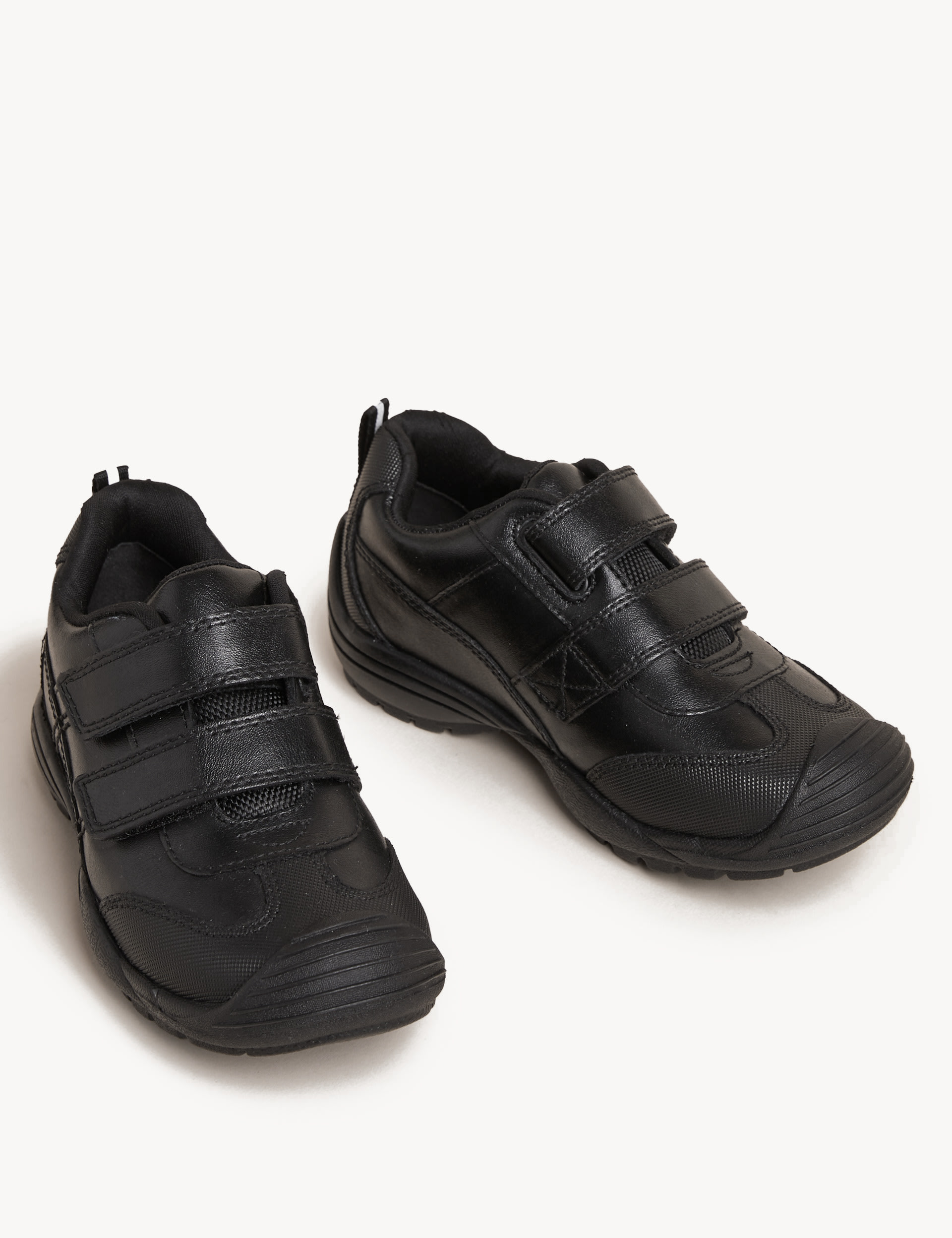 Kids' Leather School Shoes (8 Small - 2 Large) 2 of 5