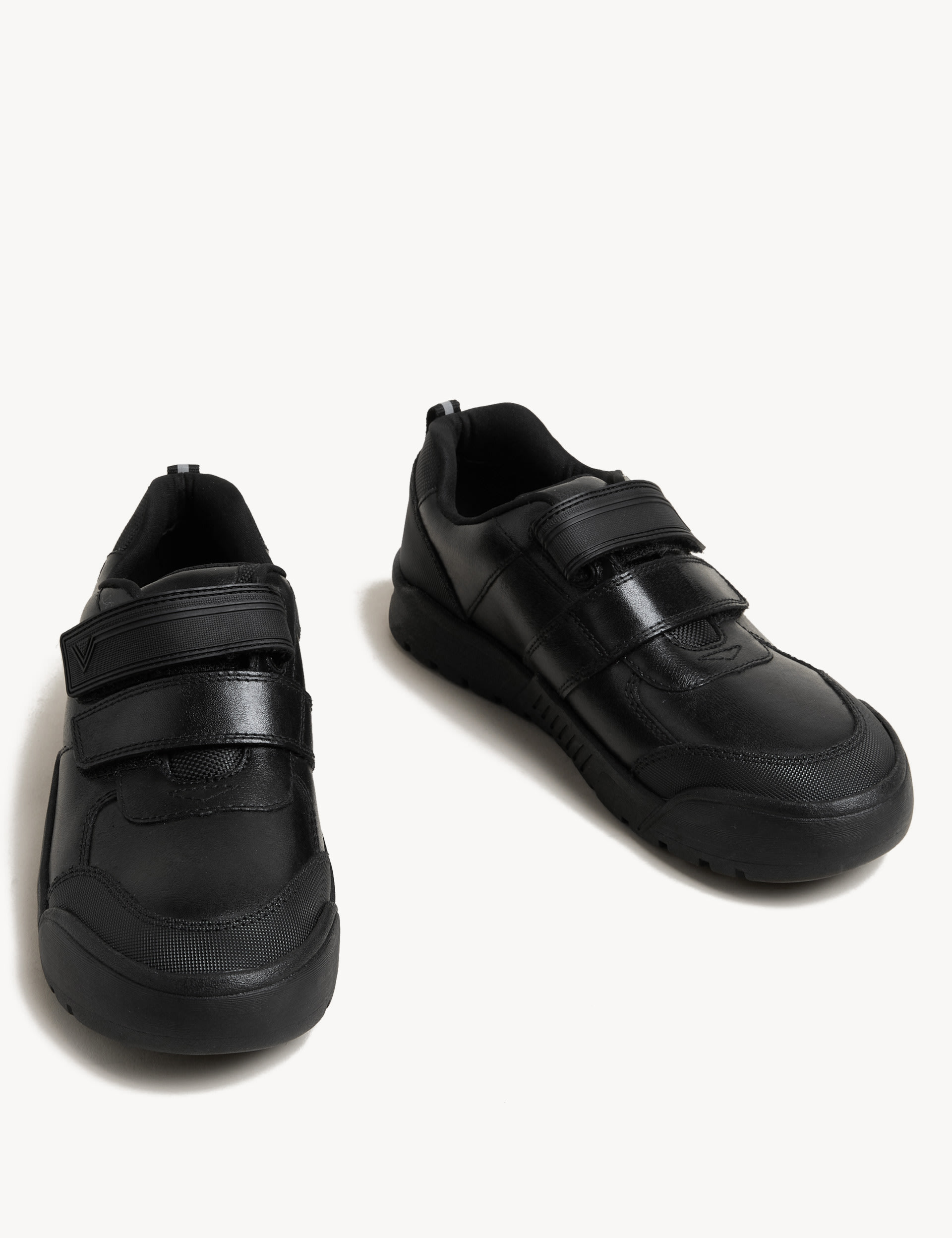 Kids' Leather School Shoes (2½ Large - 9 Large) 2 of 5