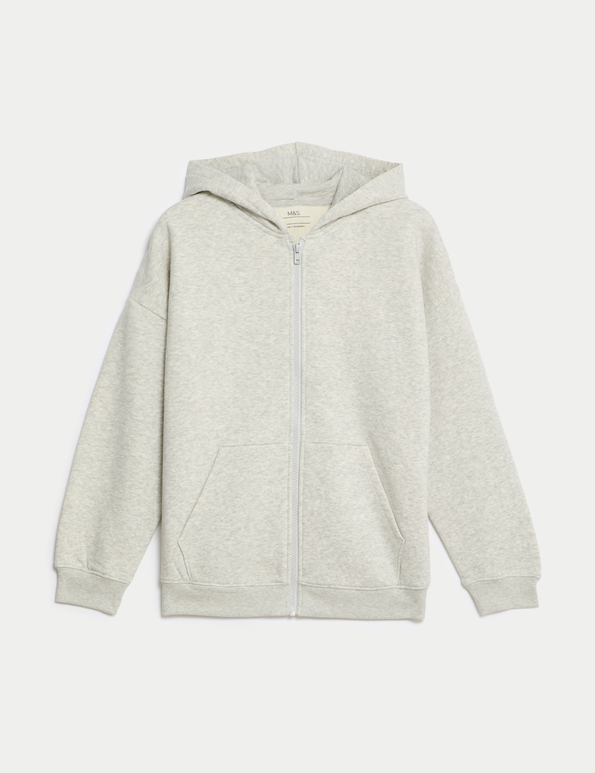 Cotton Rich Zip Hoodie (6-16 Yrs) 2 of 4