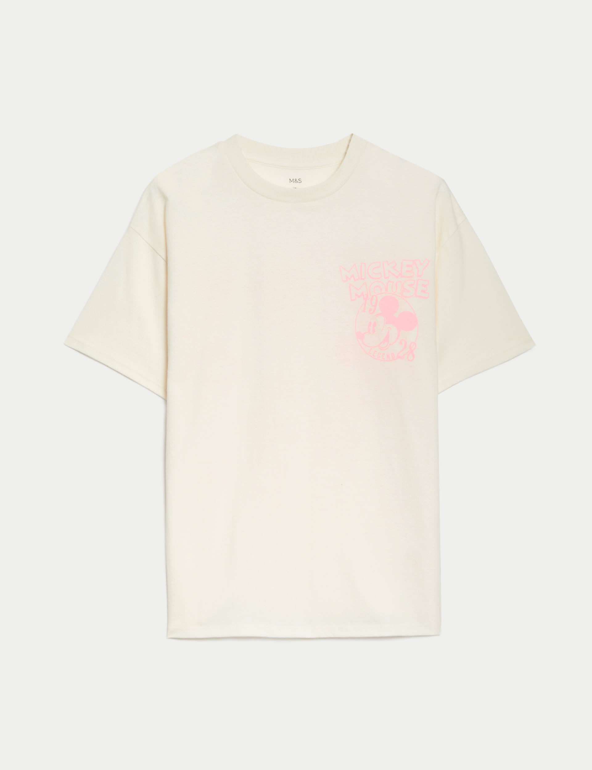Pure Cotton Mickey Mouse™ T-Shirt (6-16 Yrs) 1 of 3