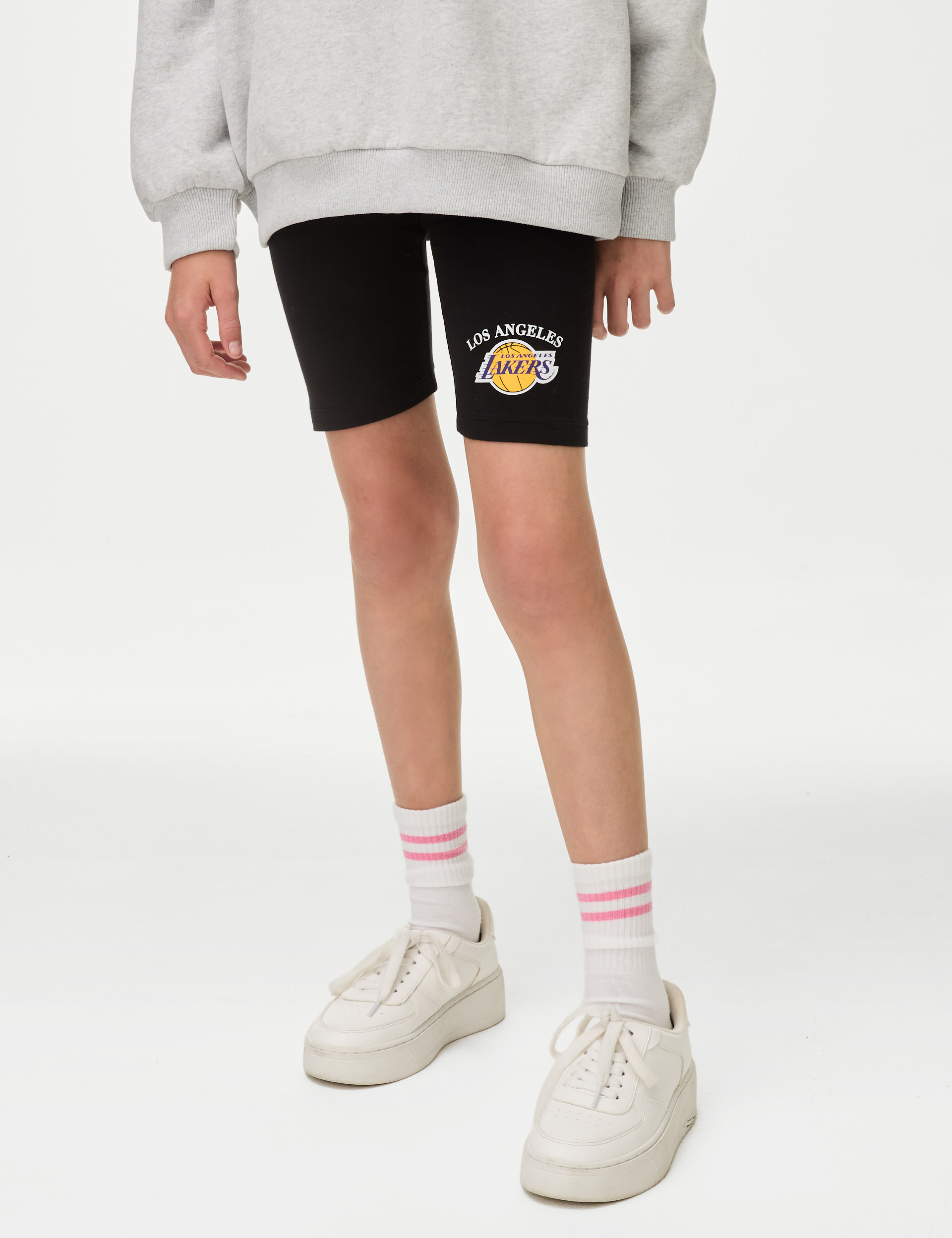 NBA LA Lakers Cycling Shorts (6-16 Yrs) 5 of 7