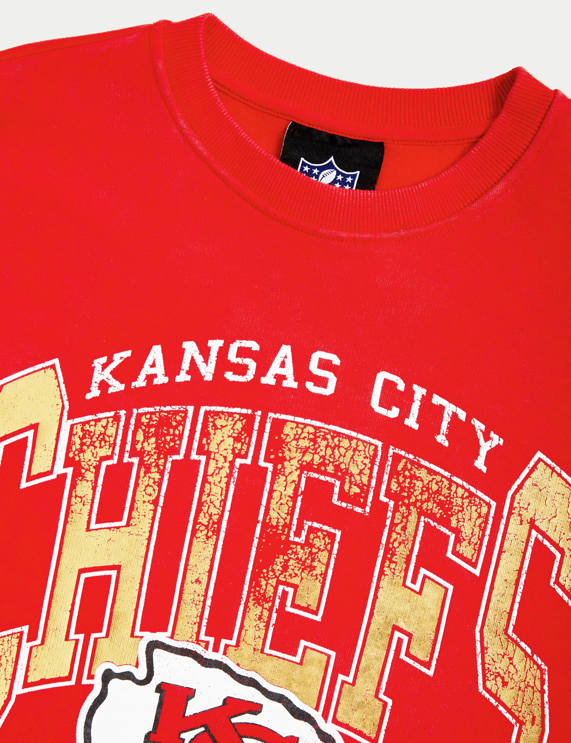 Cotton Rich Kansas City Chiefs Sweatshirt (6-16 Yrs) 2 of 3