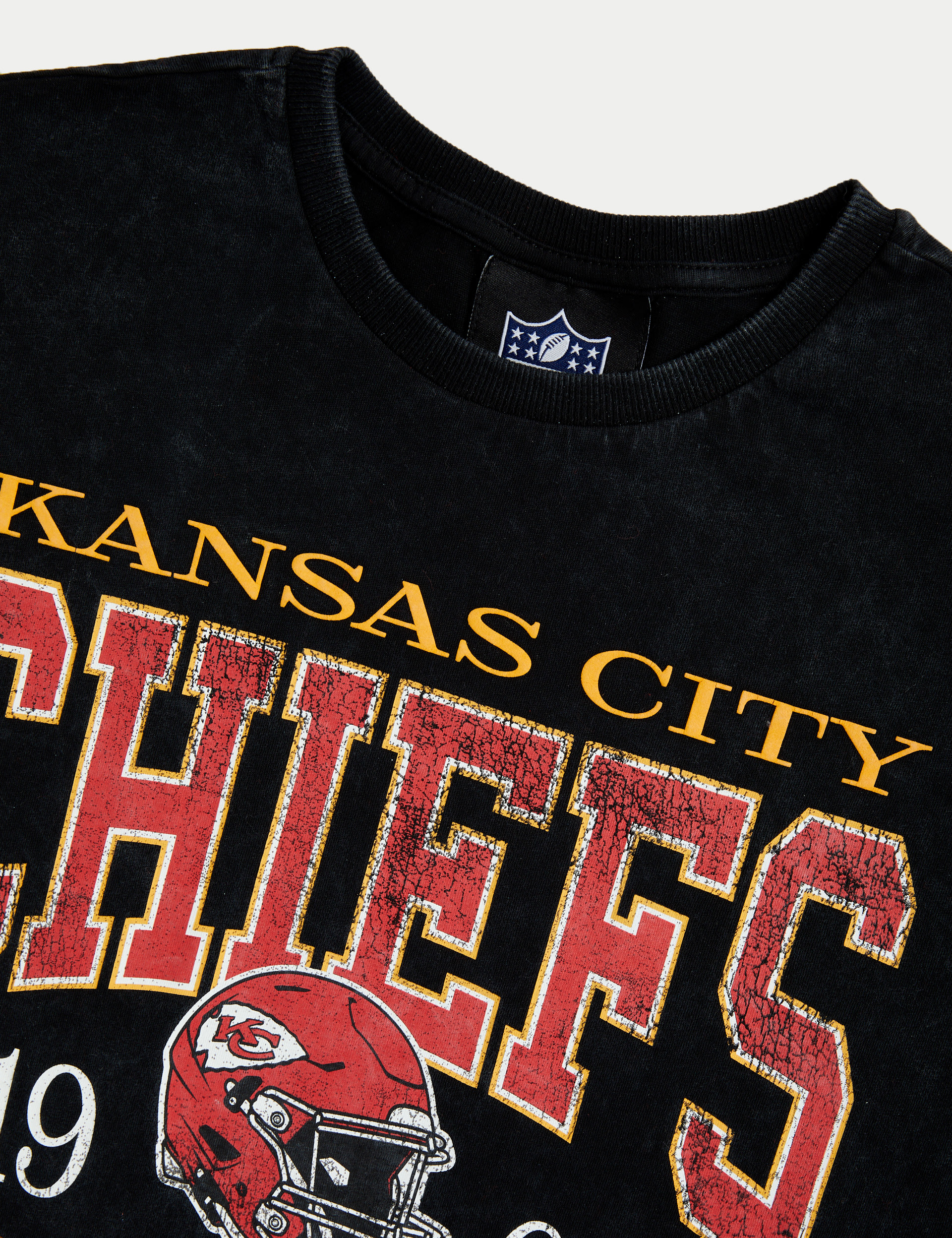 Pure Cotton Kansas City Chiefs T-Shirt (6-16 Yrs) 5 of 6