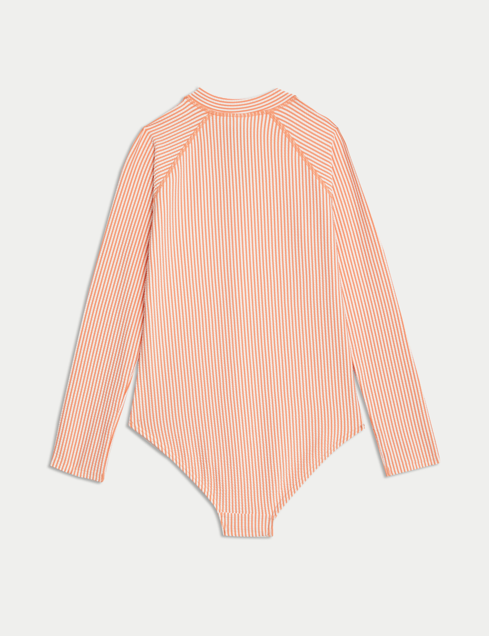 Striped Long Sleeve Swimsuit (6-16 Yrs) 2 of 3