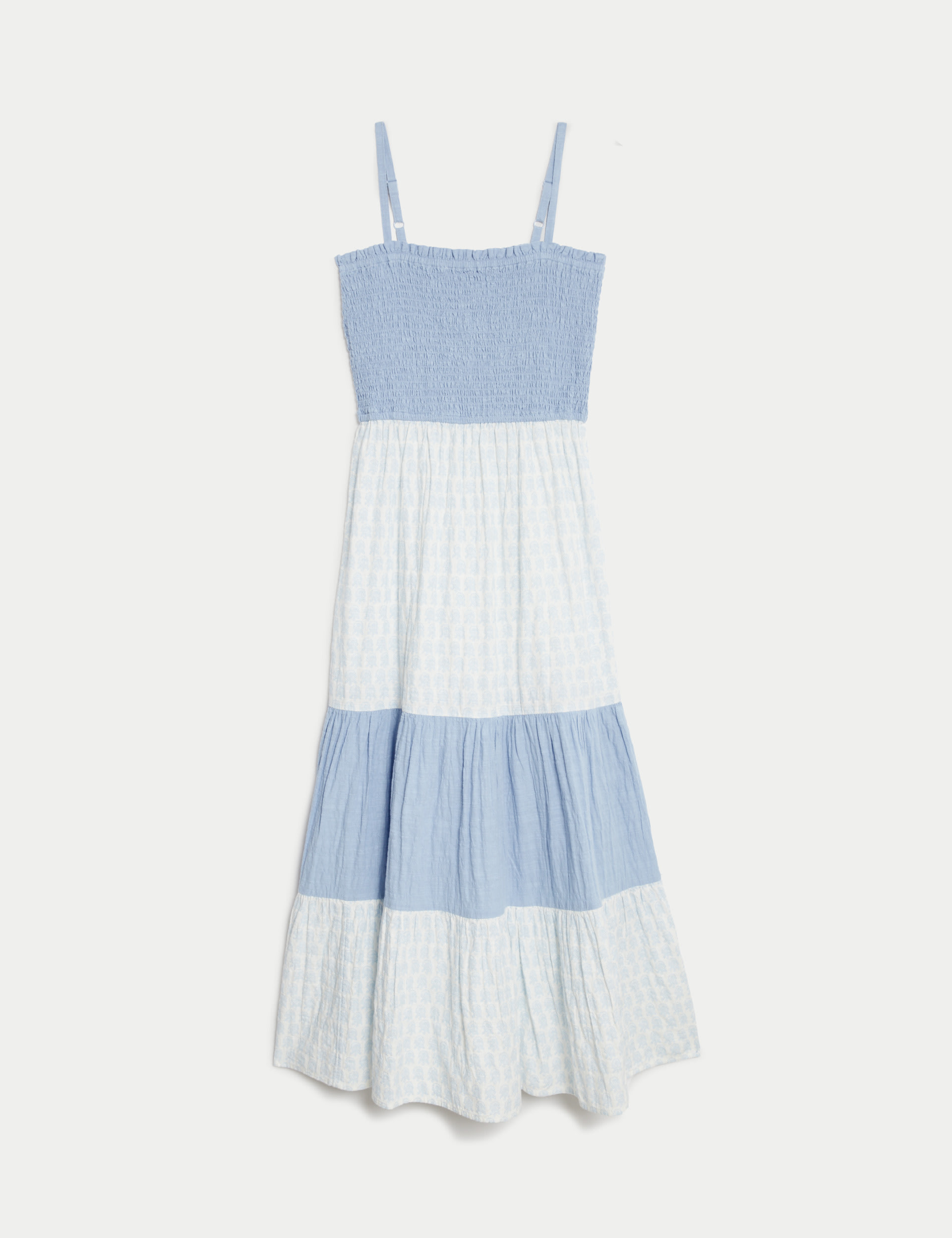 Pure Cotton Tiered Maxi Dress (6-16 Yrs) 2 of 4