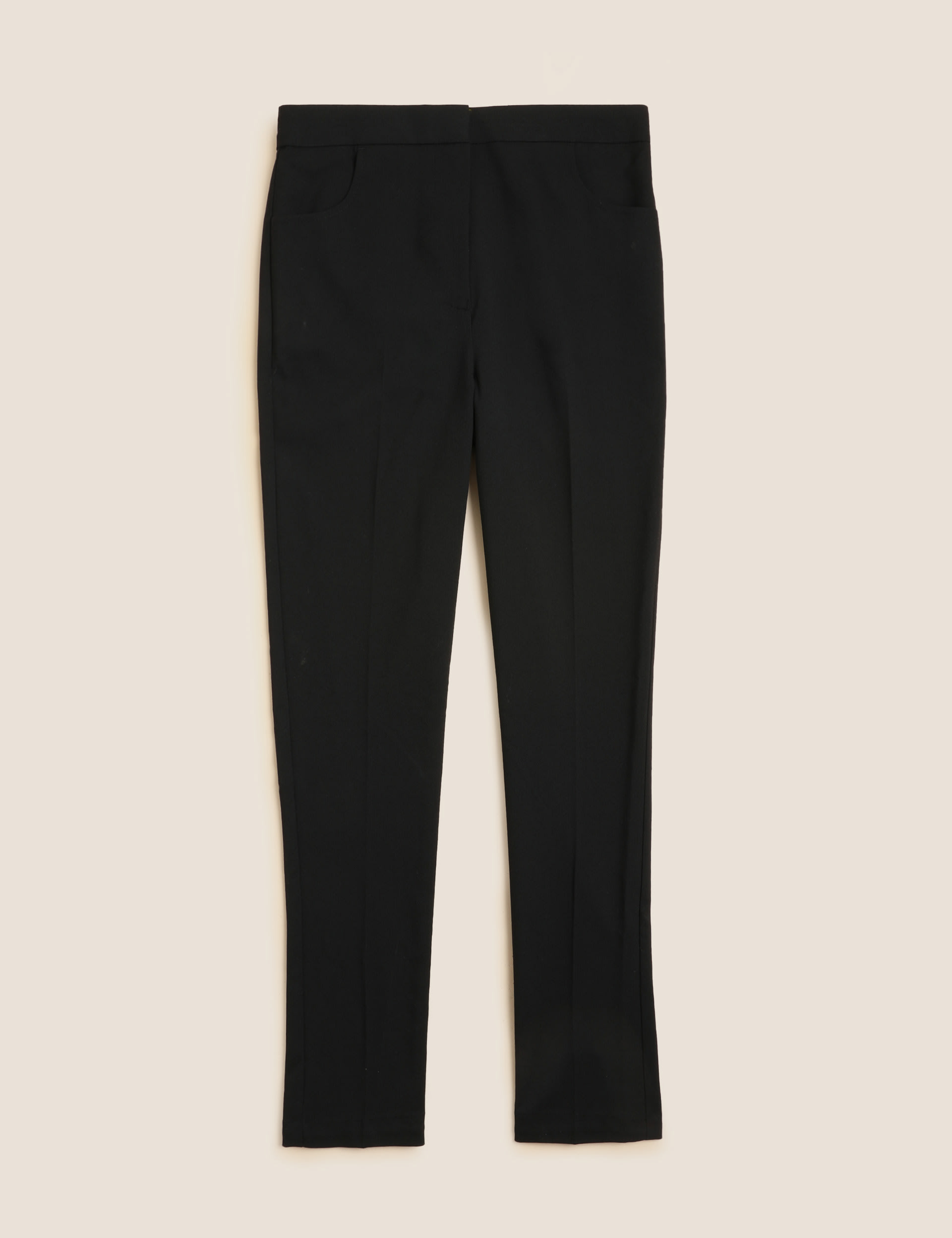 Girls High Waist Skinny School Trousers (9-18 Yrs) 2 of 4