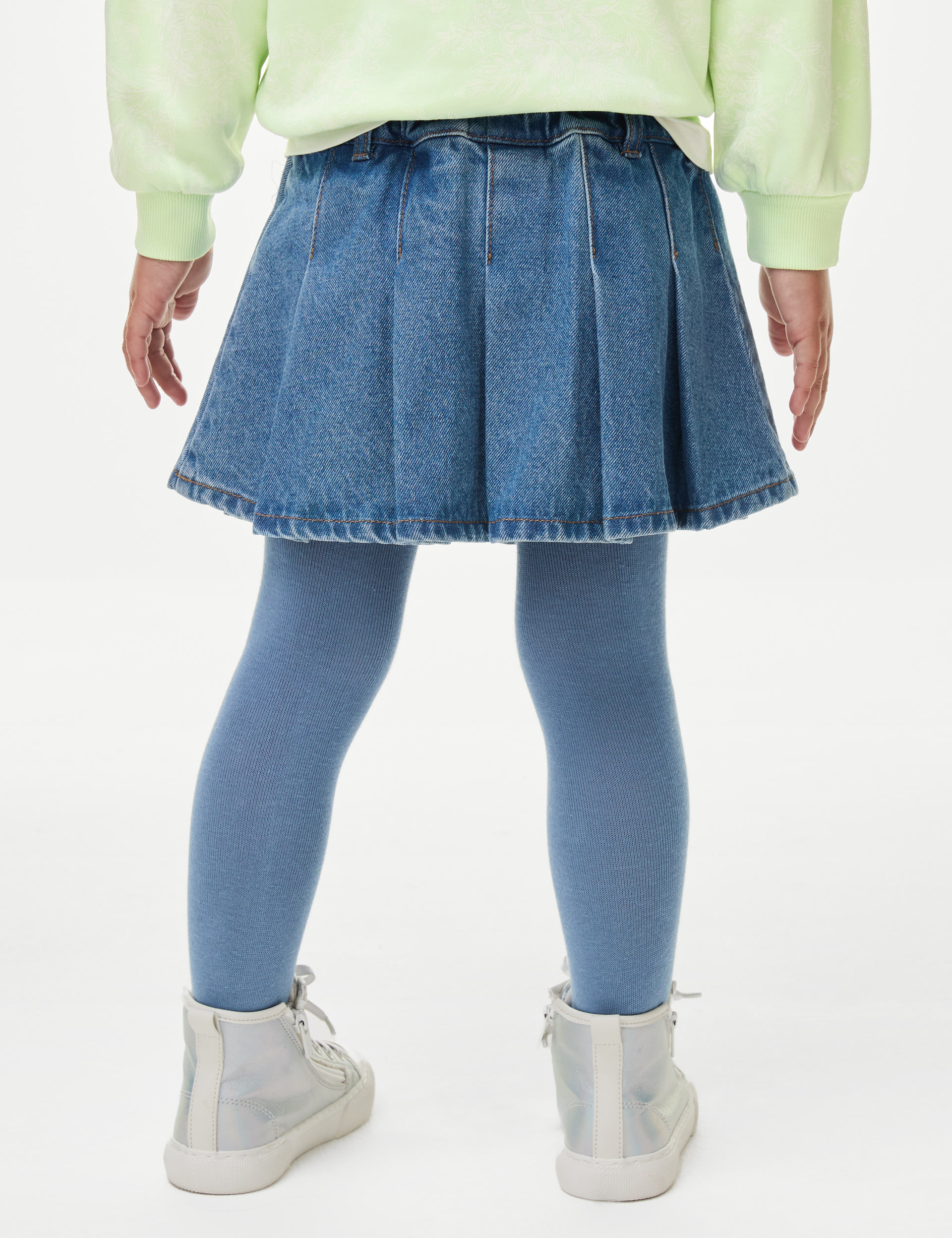 Denim Skirt with Tights (2-8 Yrs) 5 of 5