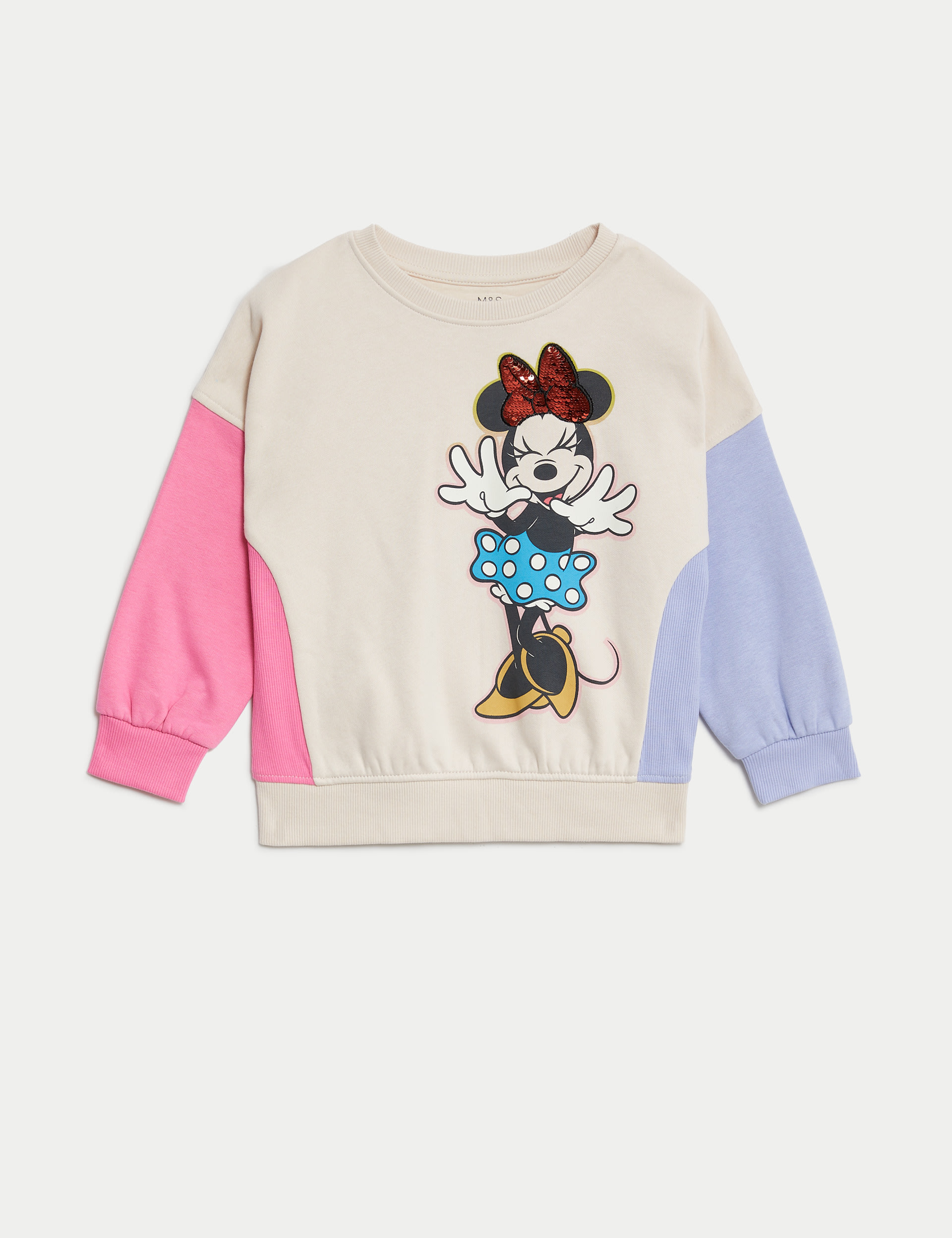 Cotton Rich Minnie™ Sweatshirt (2-8 Yrs) 1 of 2