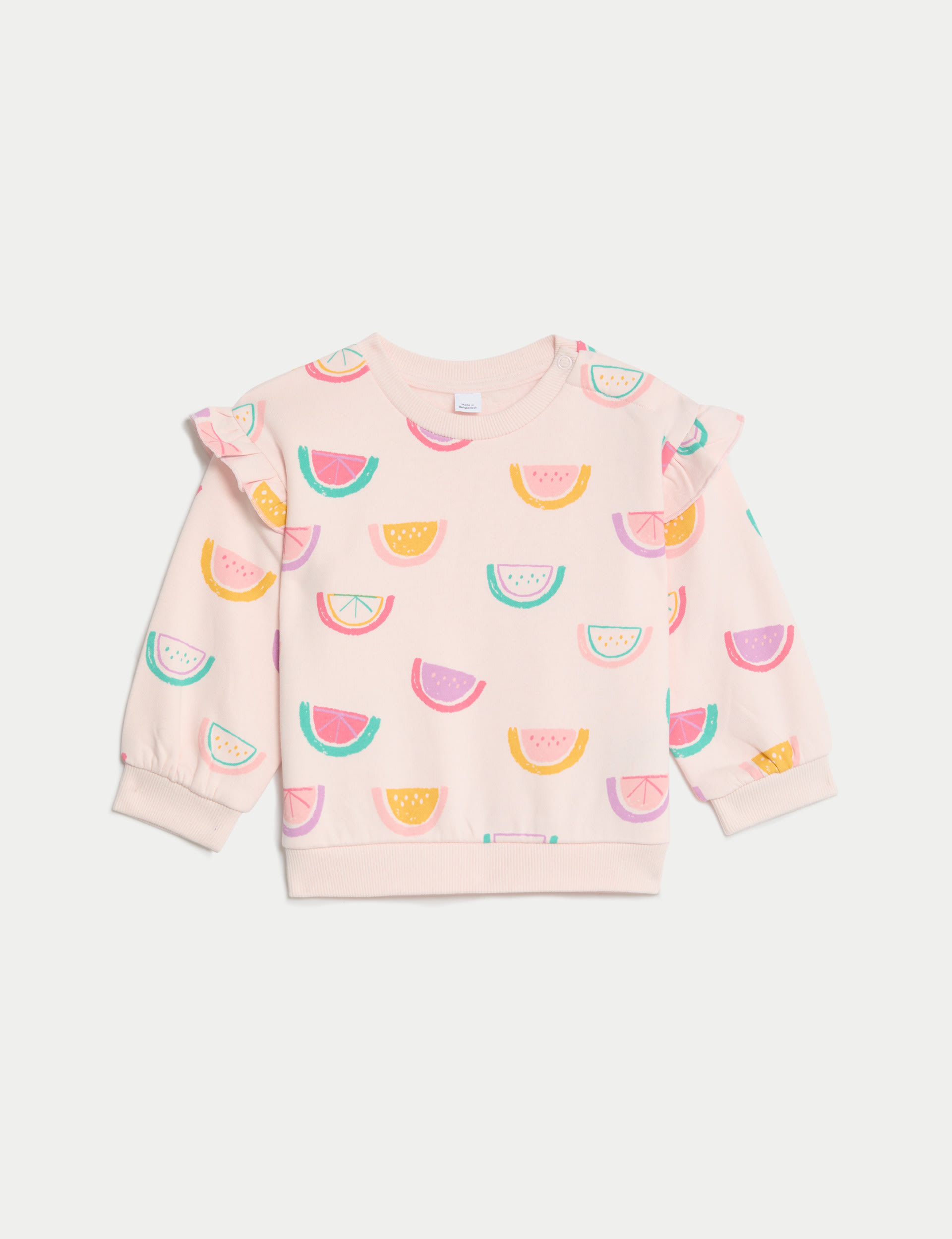 Cotton Rich Sweatshirt (0-3 Yrs) 1 of 3