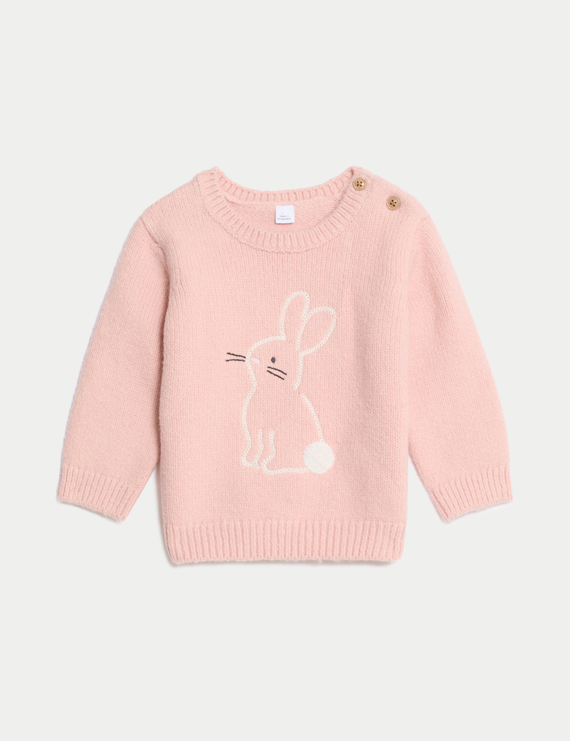 Cotton Rich Bunny Jumper (0-3 Yrs) 1 of 3