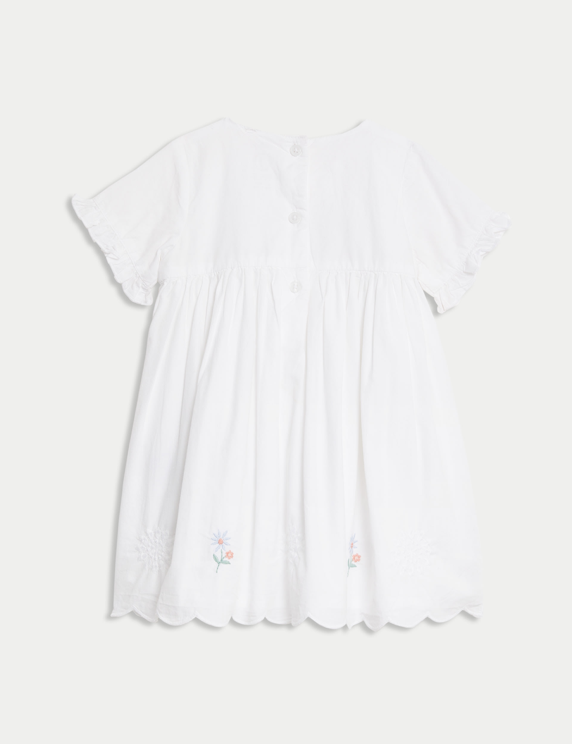 3pc Pure Cotton Peter Rabbit™ Dress Outfit (0-3 Yrs) 4 of 8
