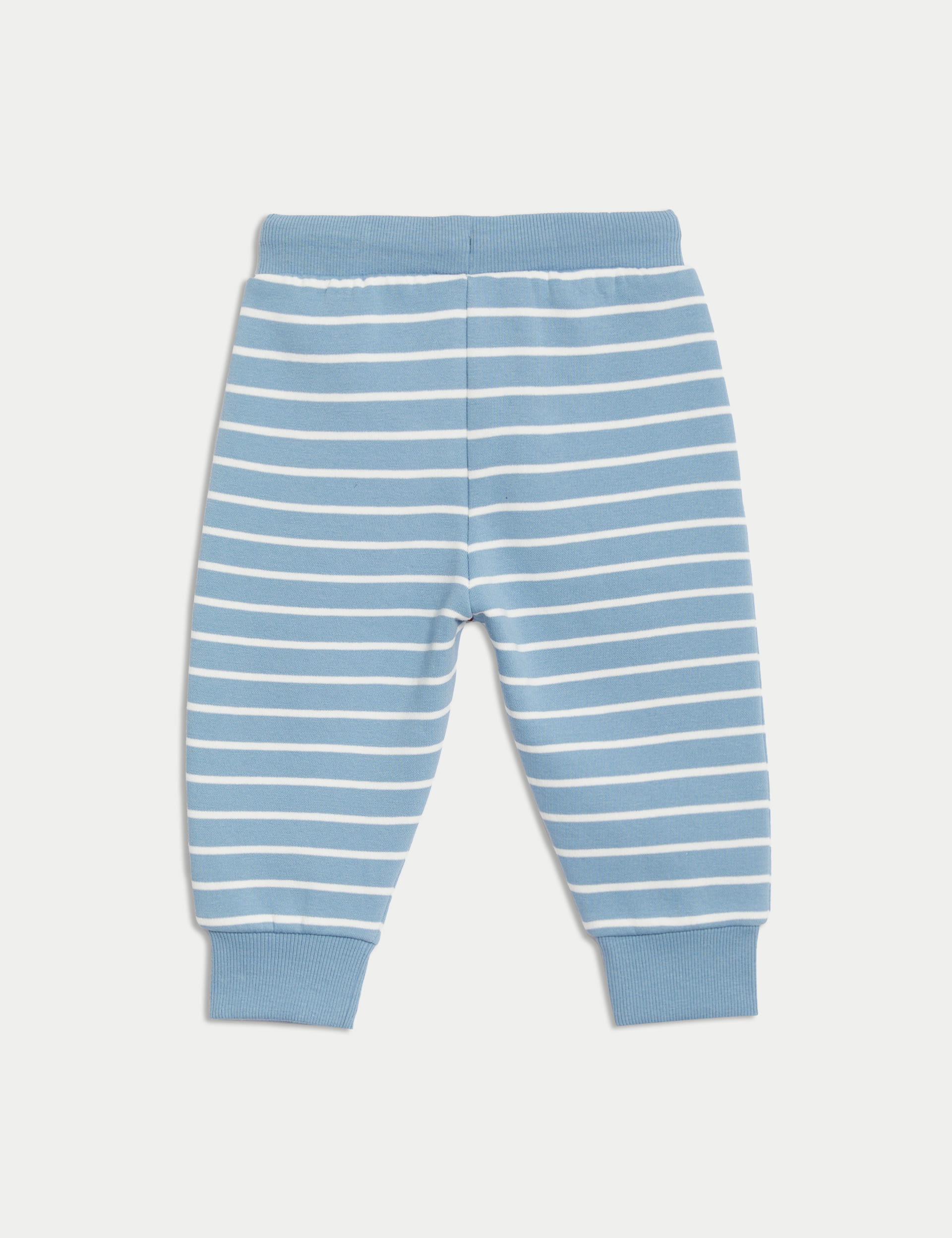 Cotton Rich Striped Dinosaur Joggers (0-3 Yrs) 2 of 3