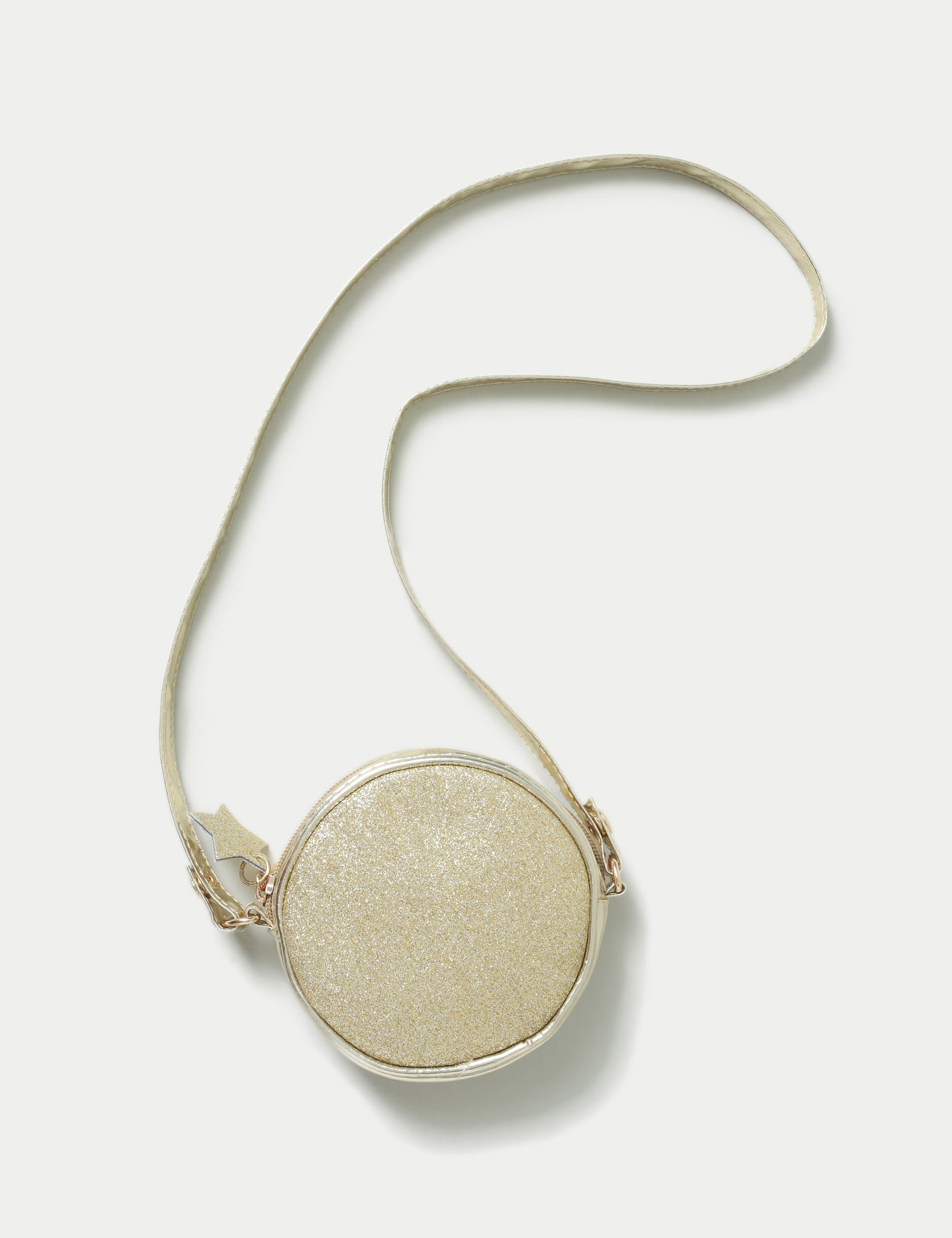 Gold Glitter Crossbody Bag M&S Collection M&S