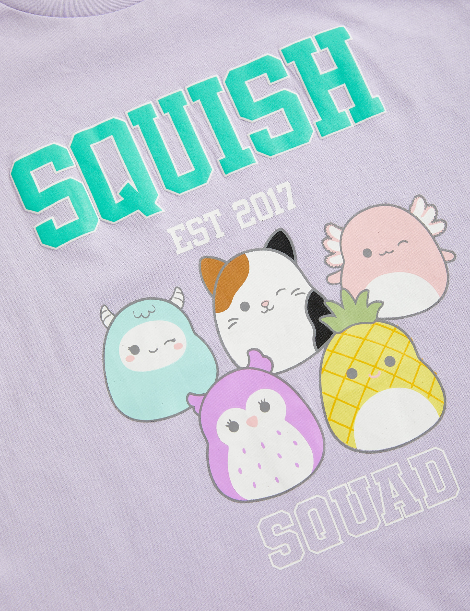 Squishmallows™ Pure Cotton Pyjamas (5-16 Yrs) 5 of 5