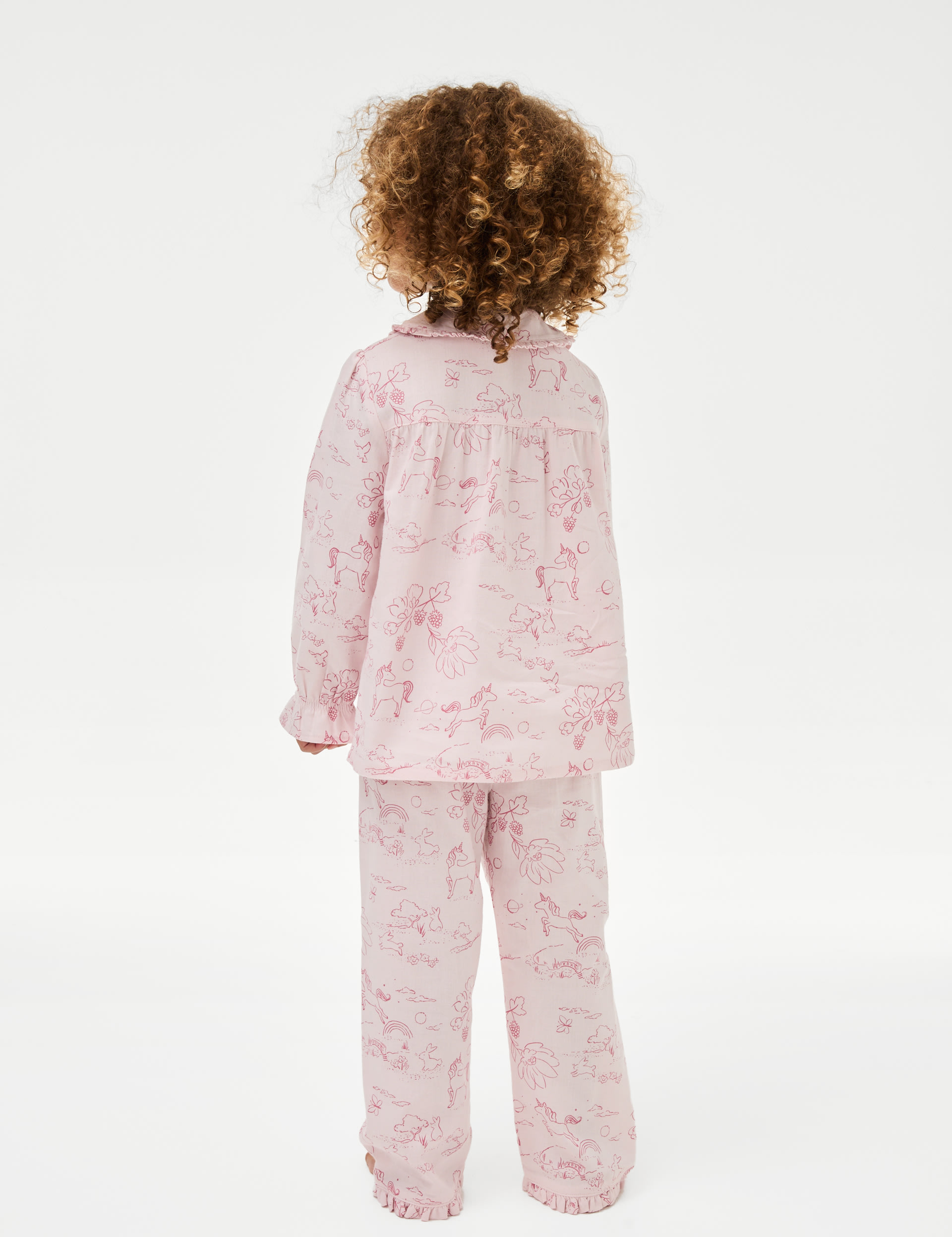 Pure Cotton Unicorn Pyjamas (1-8 Yrs) 4 of 5