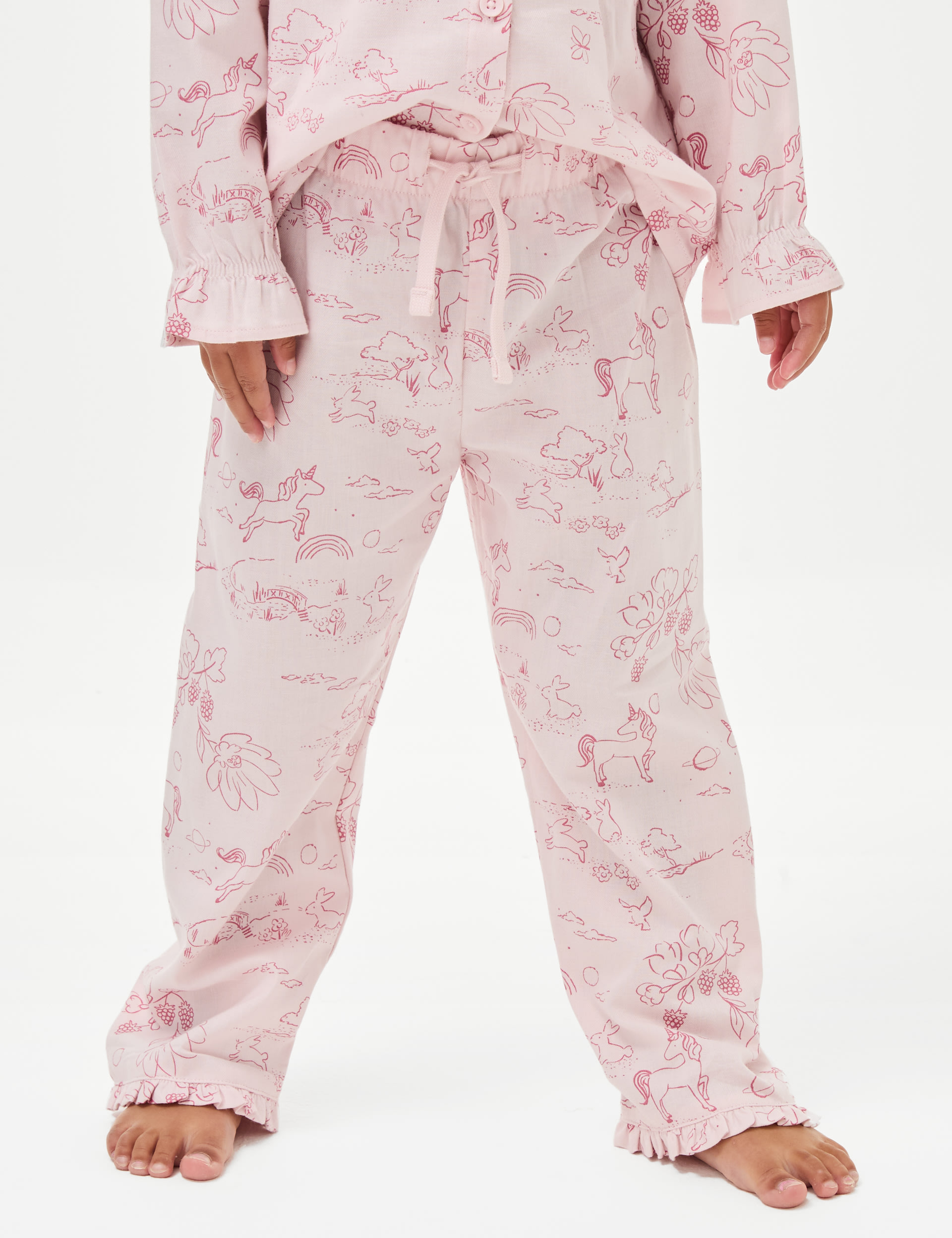 Pure Cotton Unicorn Pyjamas (1-8 Yrs) 5 of 5