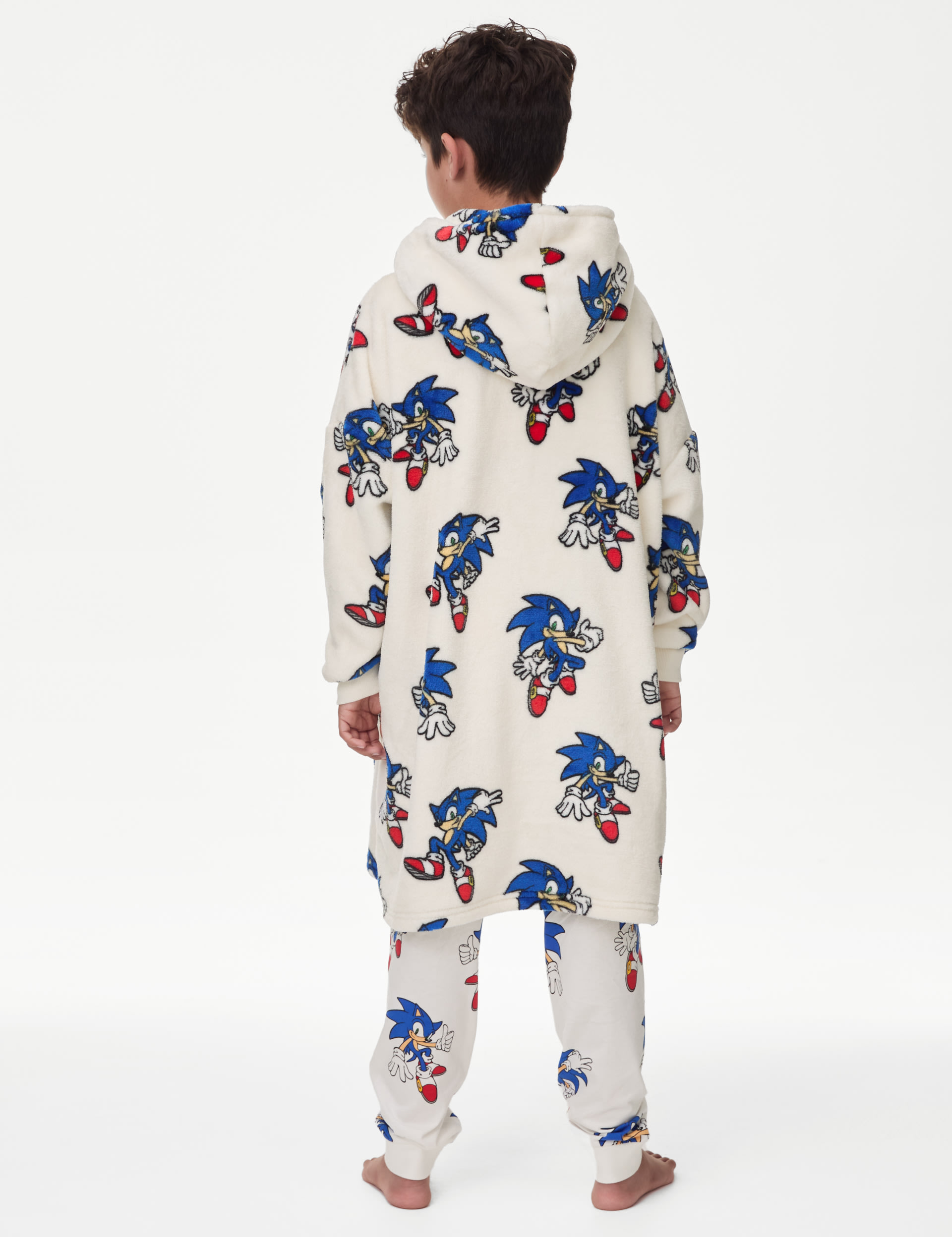 Sonic the Hedgehog Oversized Hoodie (3-14 Yrs) 4 of 6