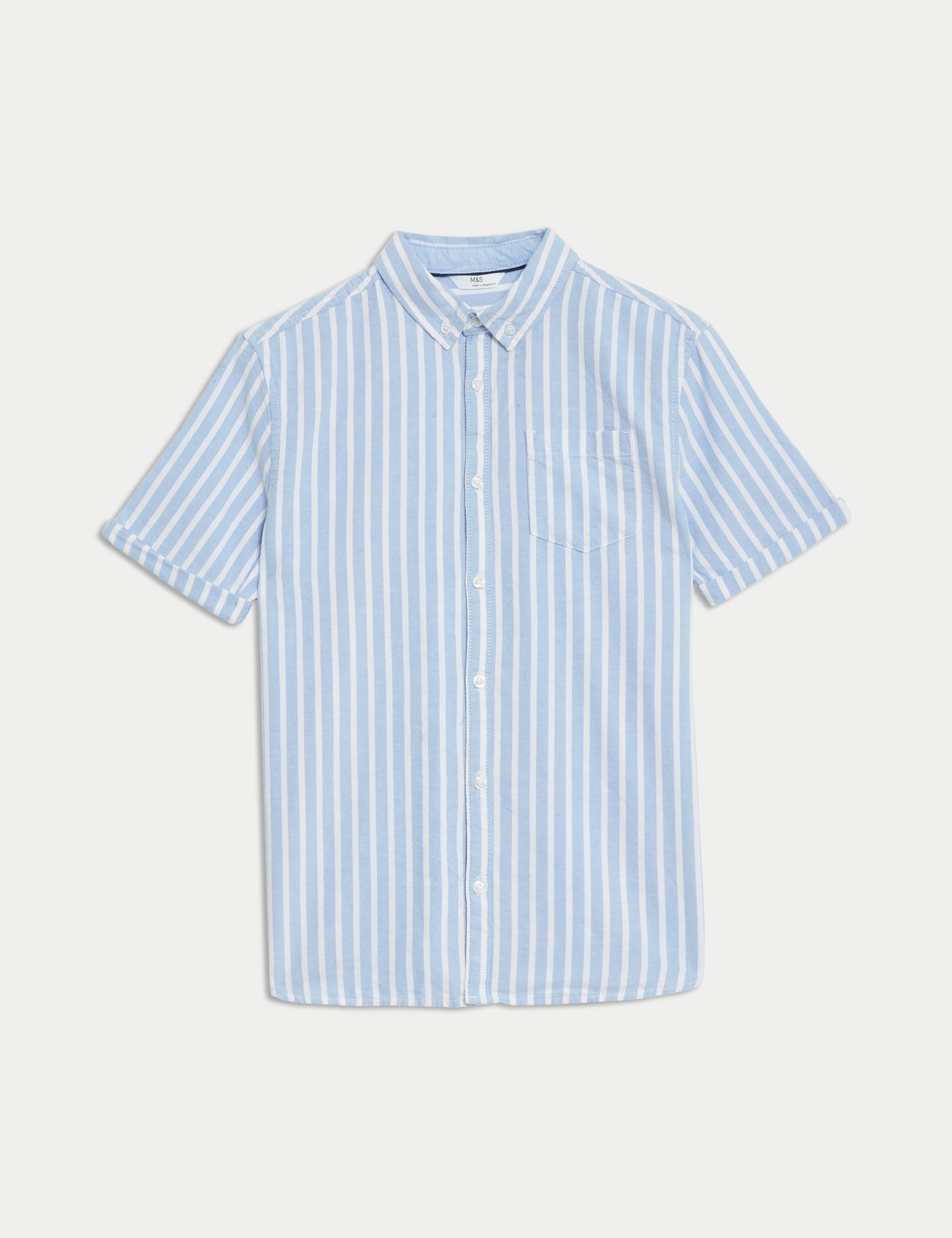 Pure Cotton Striped Shirt (6-16 Yrs) 2 of 4