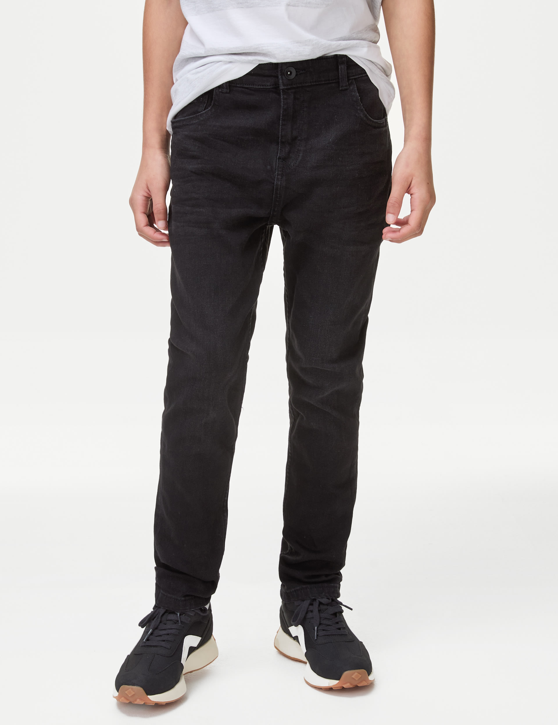 The Jones Straight Fit Cotton with Stretch Jeans (6-16 Yrs) 4 of 5