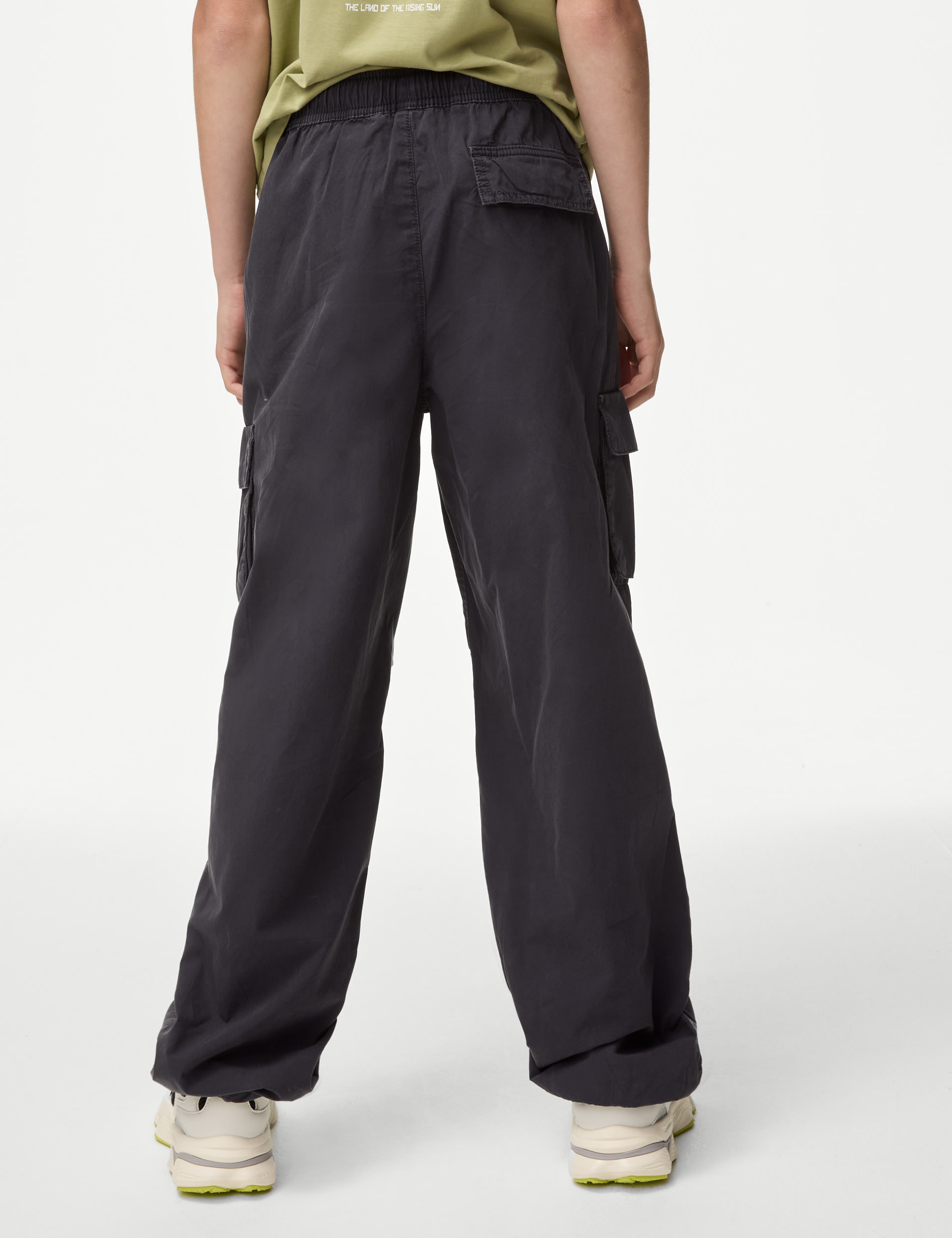 Pure Cotton Parachute Trousers (6-16 Yrs) 5 of 5