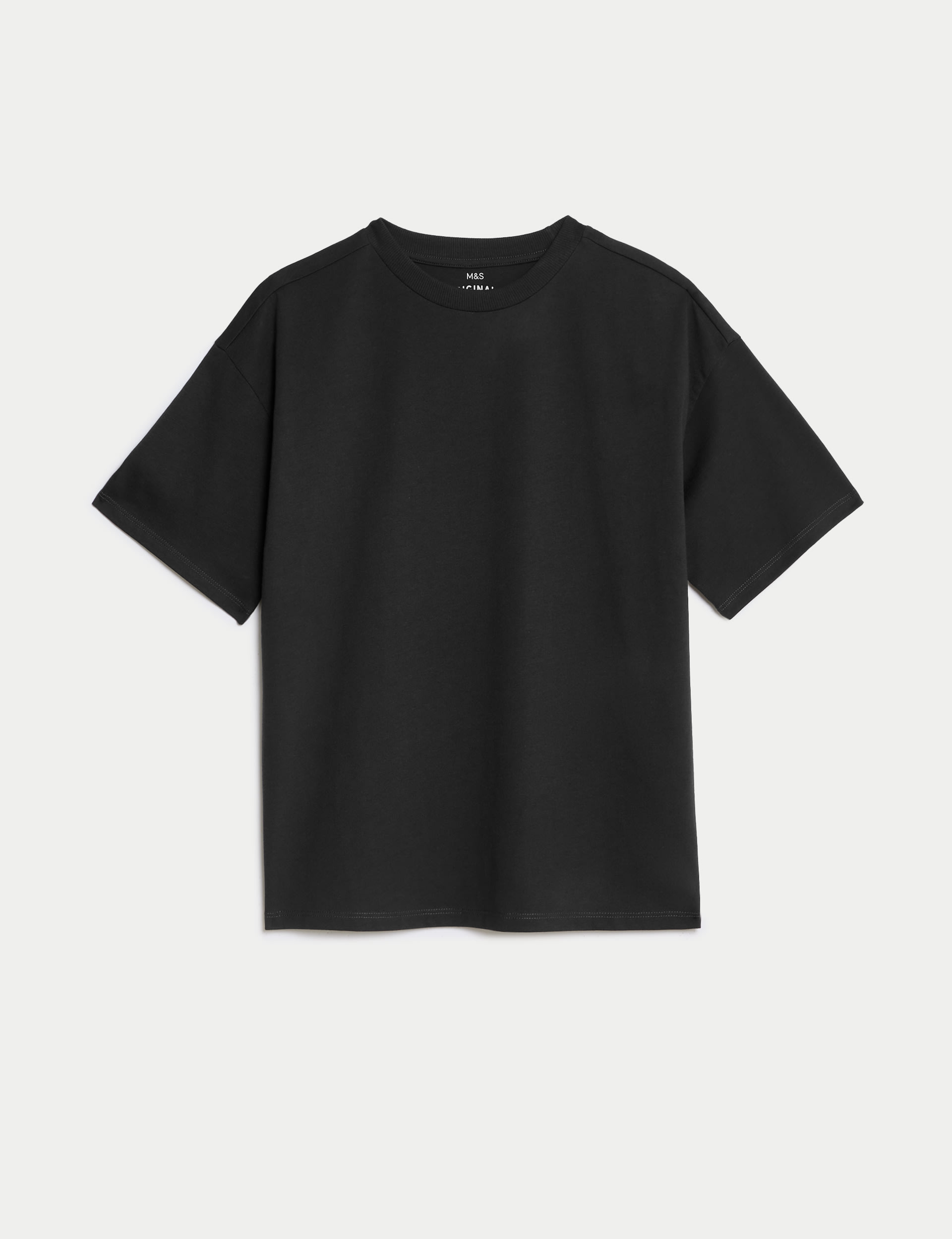 Pure Cotton Oversized T-shirt (6-16 Yrs) 1 of 2