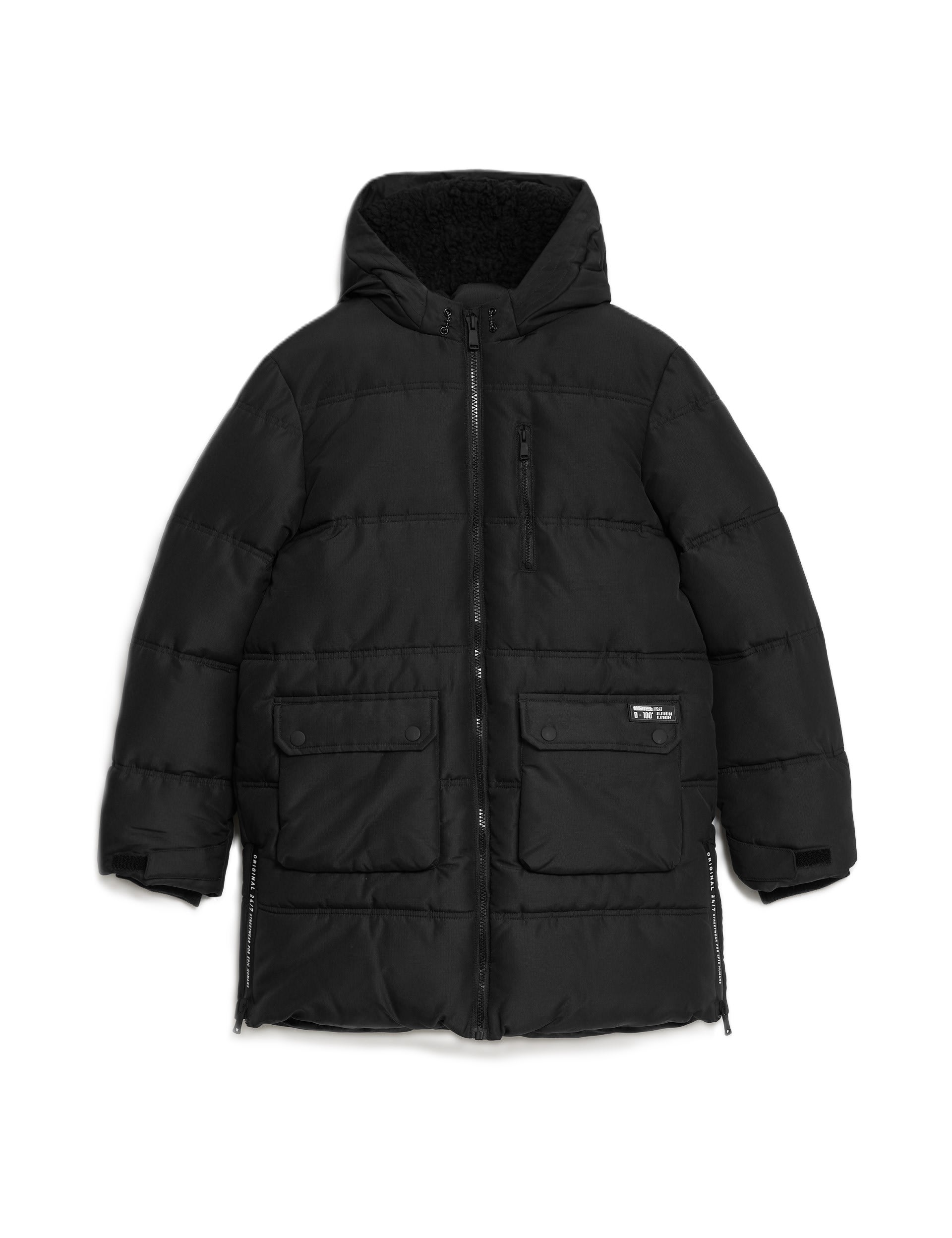 Stormwear™ Longline Padded Coat (6-16 Yrs) 2 of 8