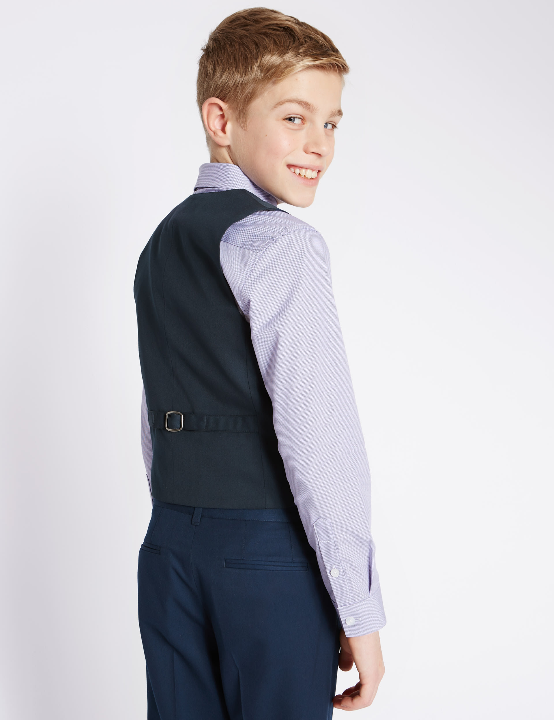 4 Button Waistcoat (5-14 Years) 3 of 4