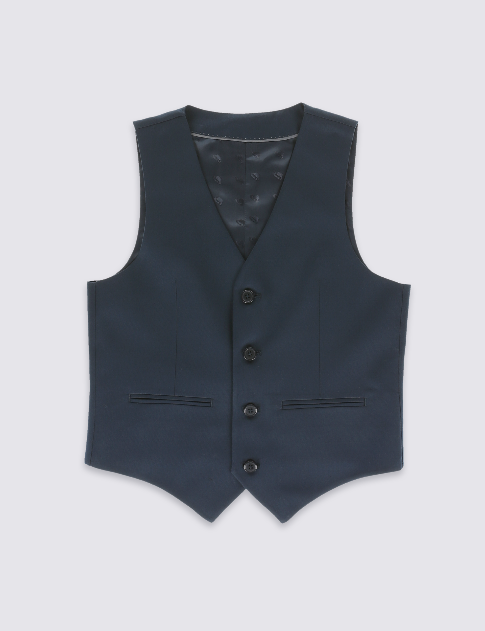 4 Button Waistcoat (5-14 Years) 2 of 4