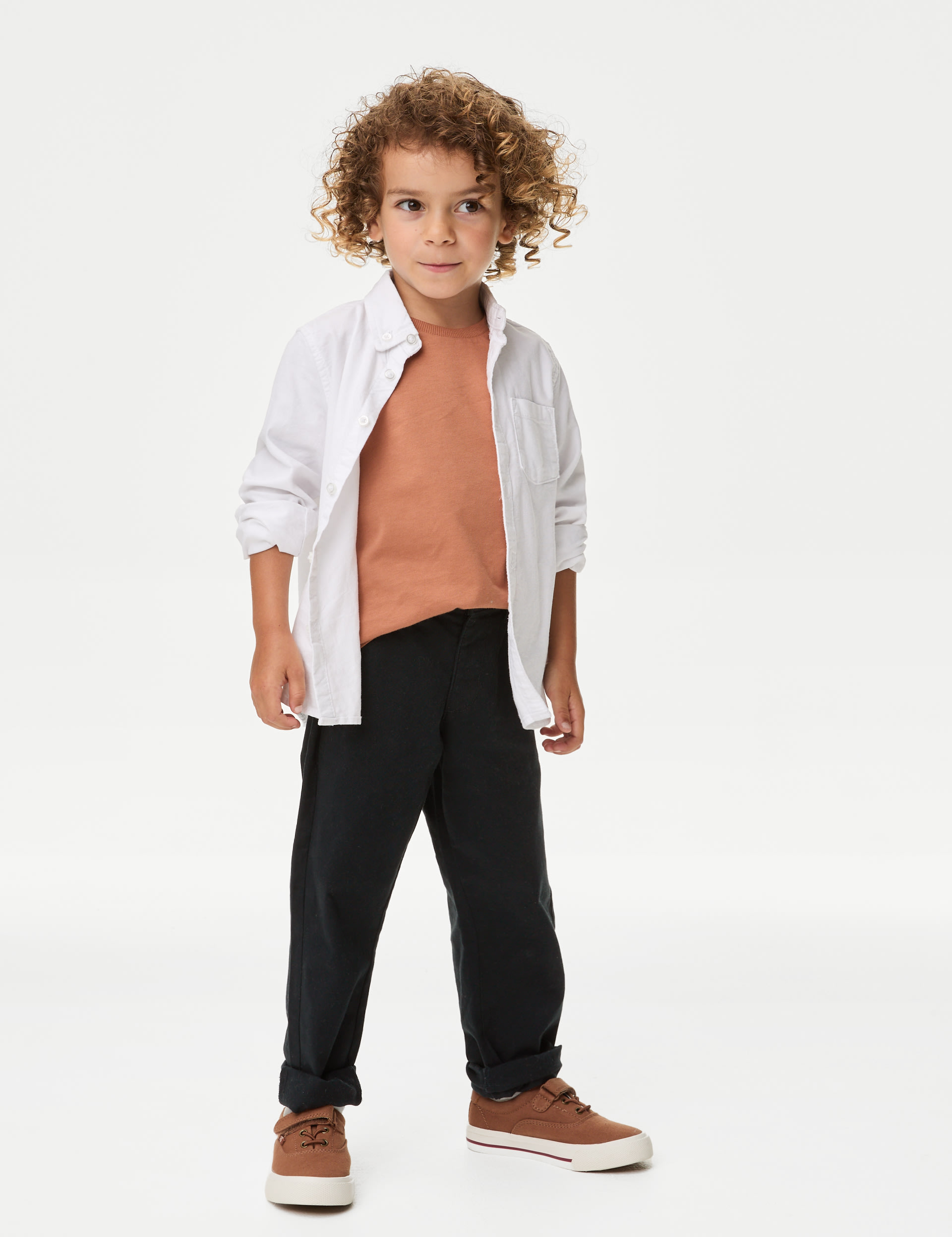 Cotton Rich Chinos (2-8 Yrs) | M&S Collection | M&S