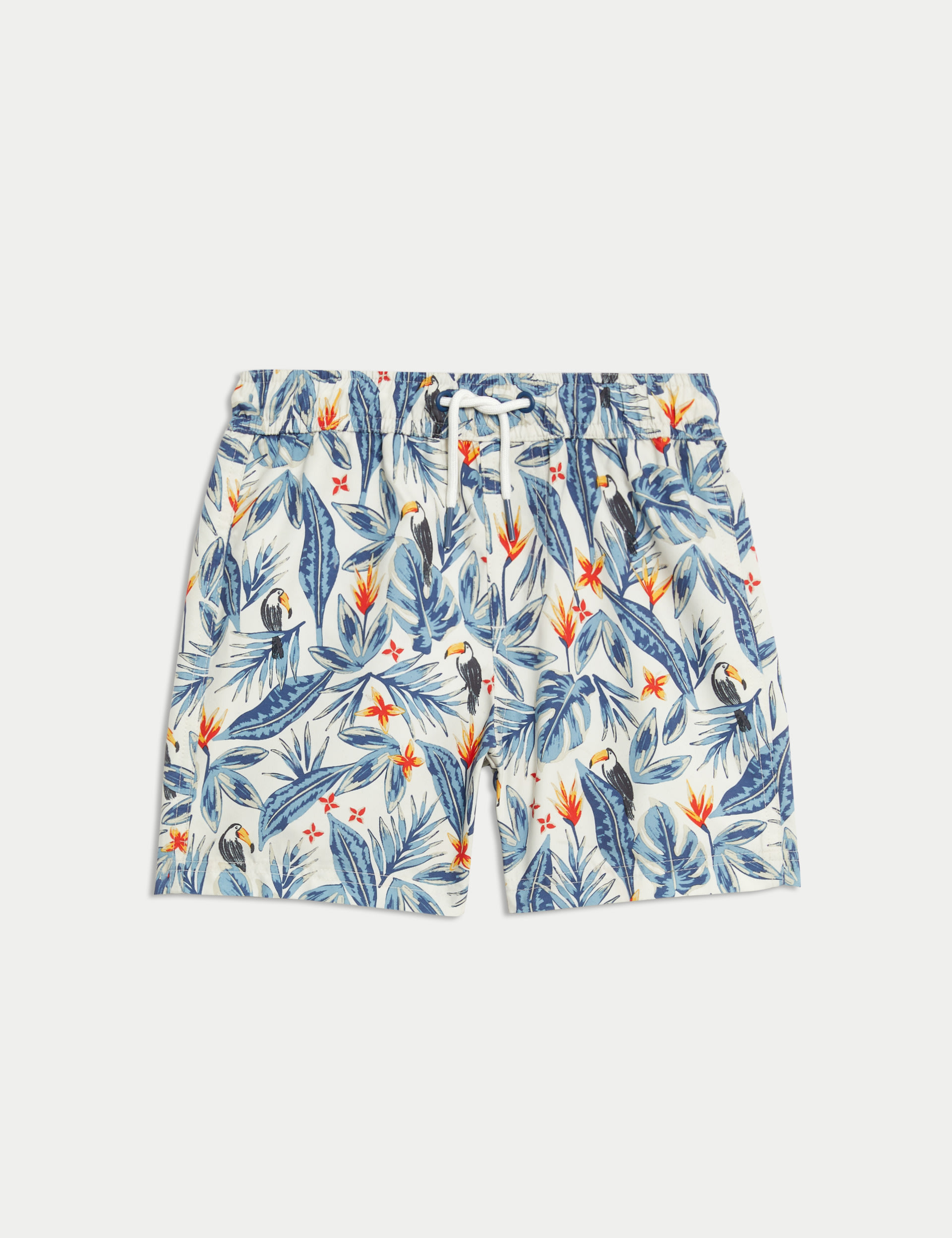 Mini Me Toucan Print Swim Shorts (2-8 Yrs) 2 of 6